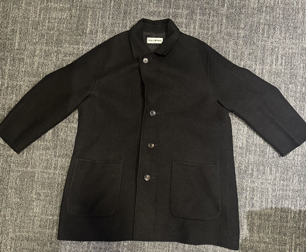 Issey Miyake Issey Miyake Wool coat Size US M / EU 48-50 / 2 - 1 Thumbnail