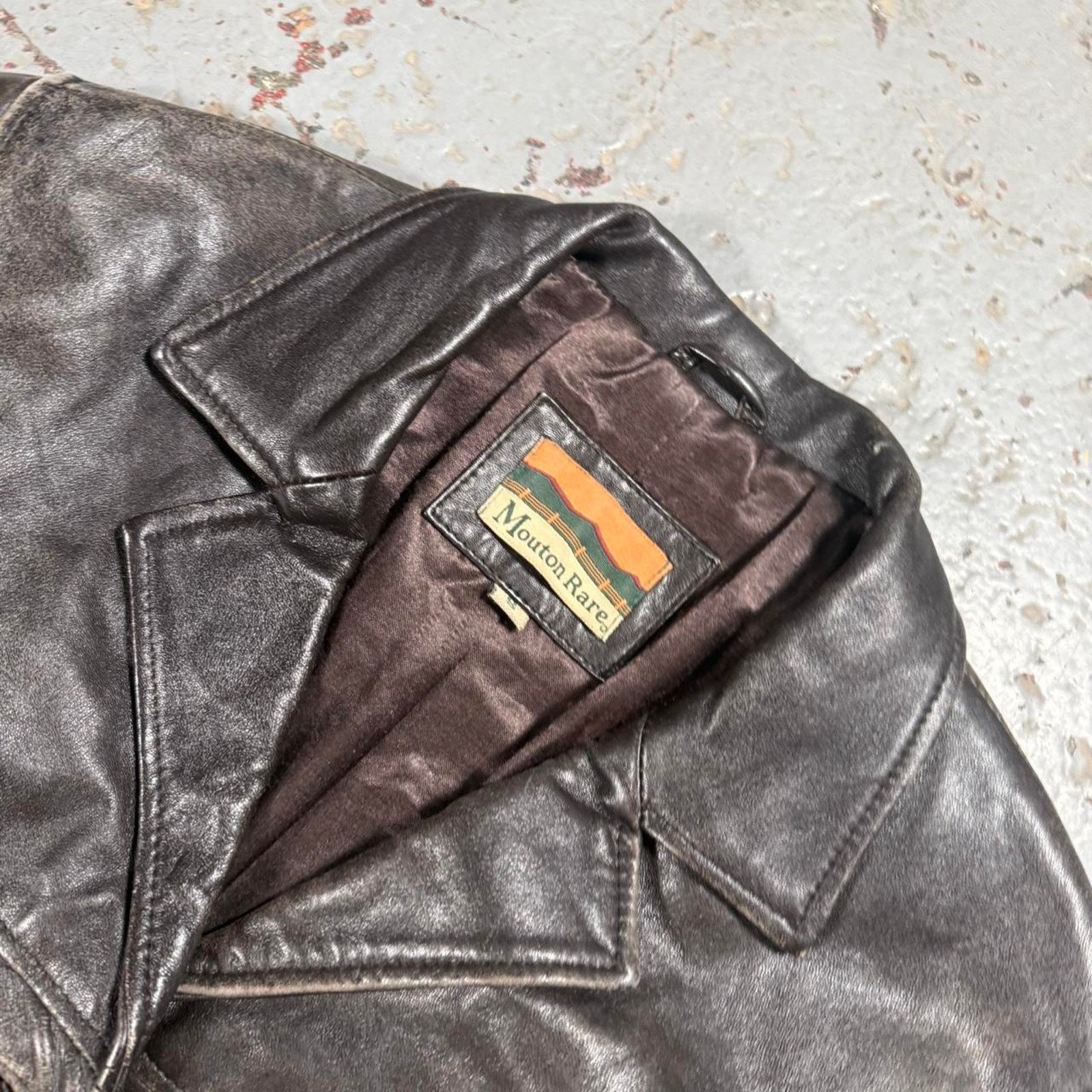 Other Mauton rare faded leather jacket Size S / US 4 / IT 40 - 3 Thumbnail