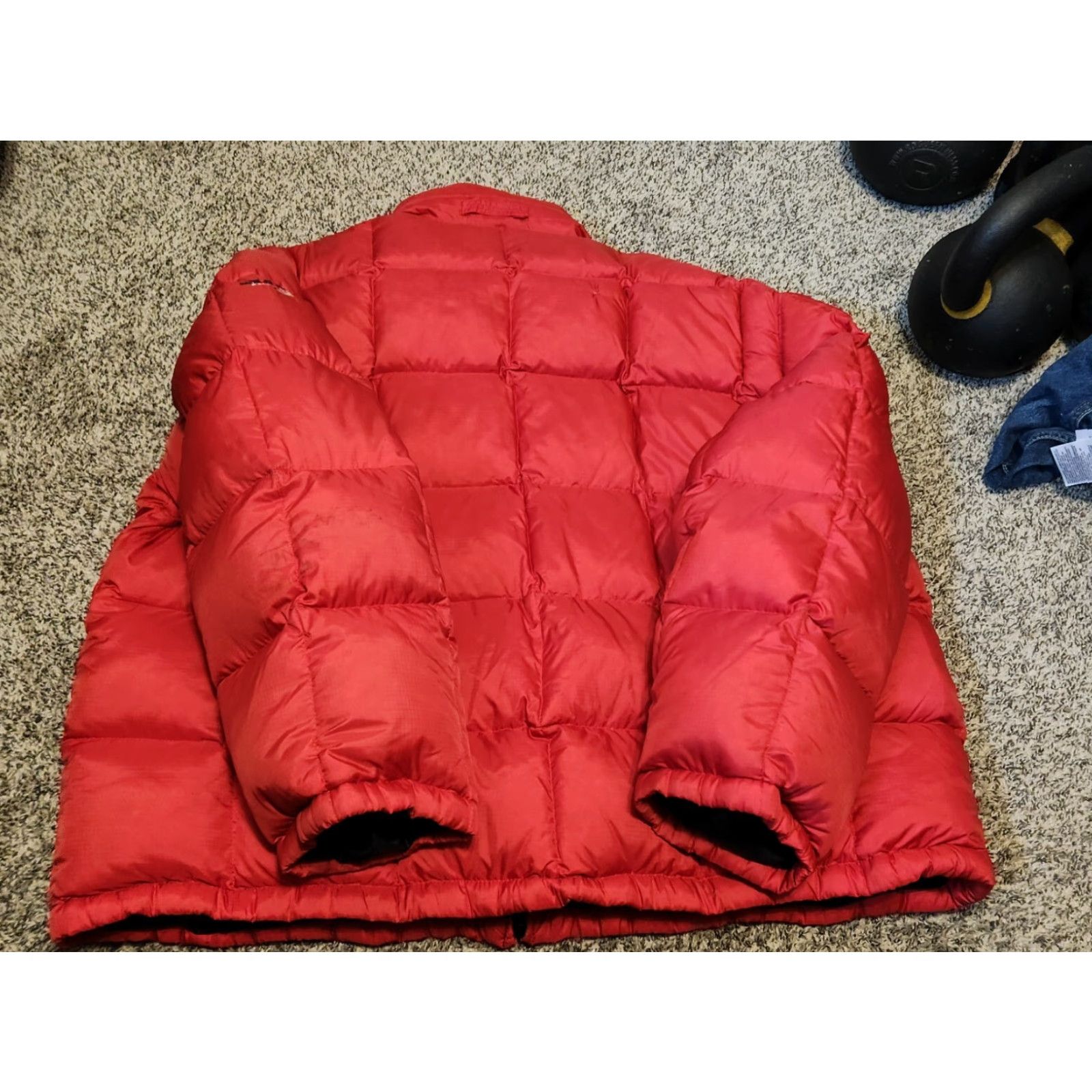 Polo Ralph Lauren VINTAGE 90s Polo Ralph Lauren Sport Down Puffer Jacket XL Red Men Shirt/Coat Mens Size US XL / EU 56 / 4 - 3 Thumbnail