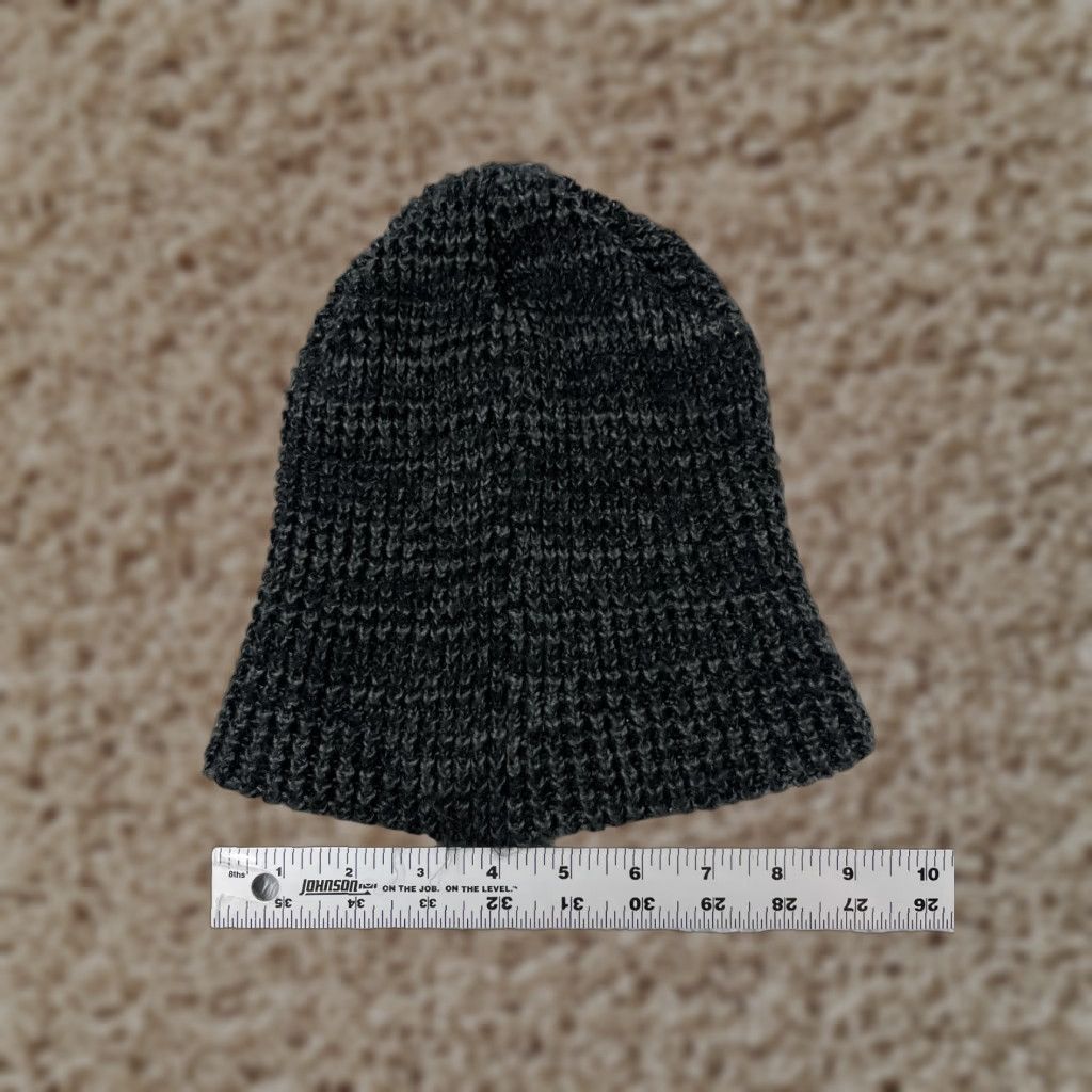 Cotton On Cotton On Beanie Adult One Size Dark Gray Knit 100% Acrylic Winter Ski - Beanie - One Size - Gray - Mens Size ONE SIZE - 1 Thumbnail