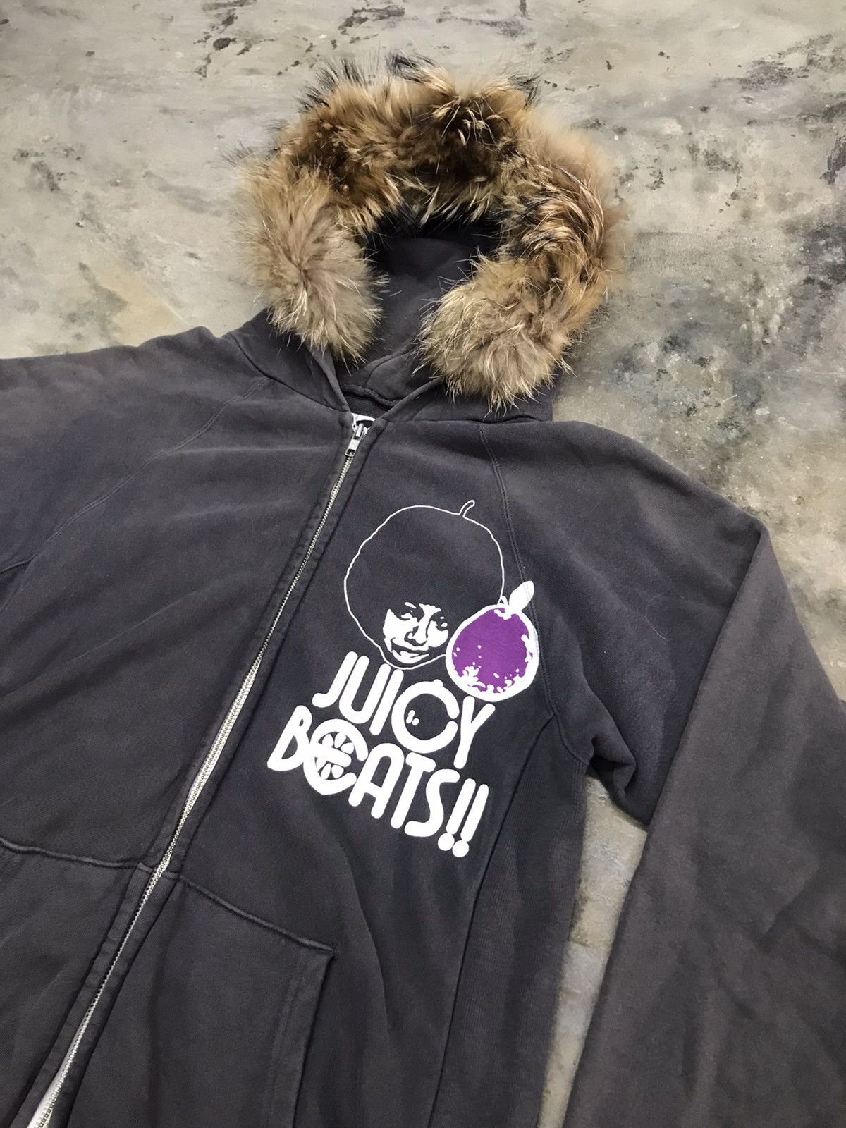 Japanese Brand Juicy Beats Fur Jacket Size US L / EU 52-54 / 3 - 3 Thumbnail