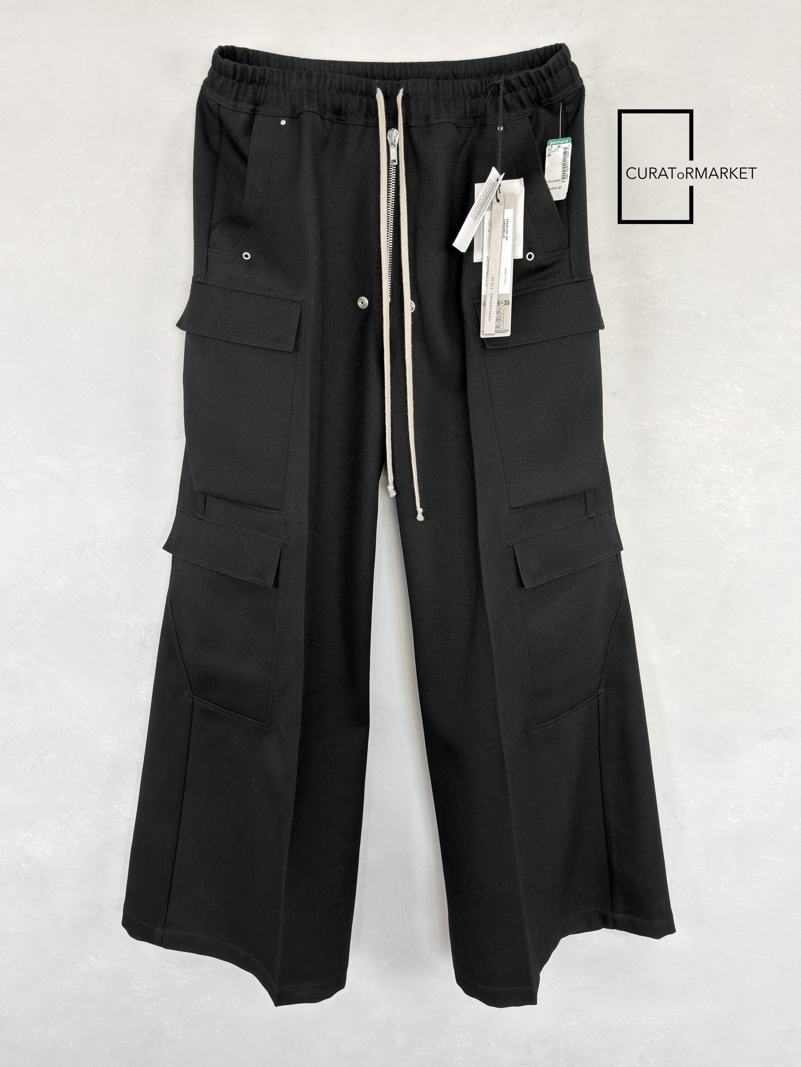 EU52 Runway Drill Wool Drawstring Cargobela Concordians FW25