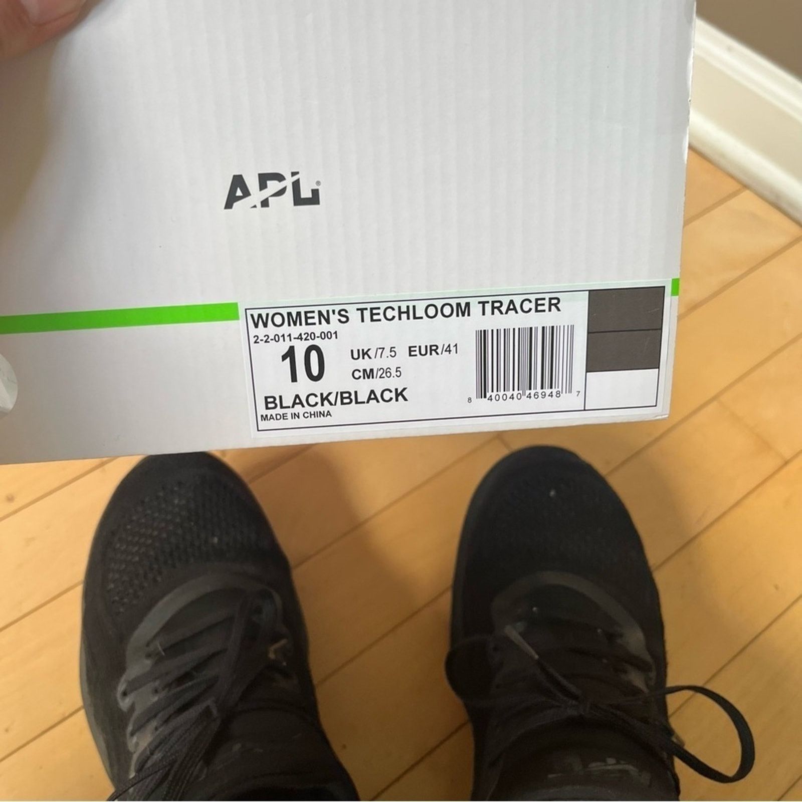 APL APL Techloom Tracer Running Shoes size 10 Black Athletic Size US 10 / IT 40 - 10 Thumbnail