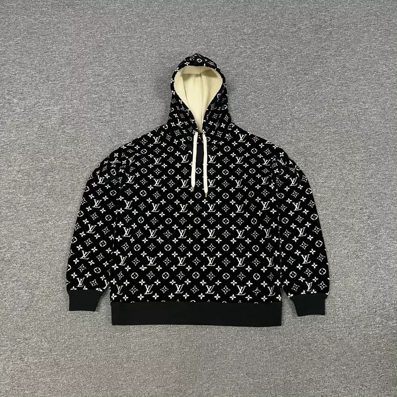 Louis Vuitton Louis Vuitton Full print print hooded sweatshirt 2505-Nexta Size US S / EU 44-46 / 1 - 1 Thumbnail