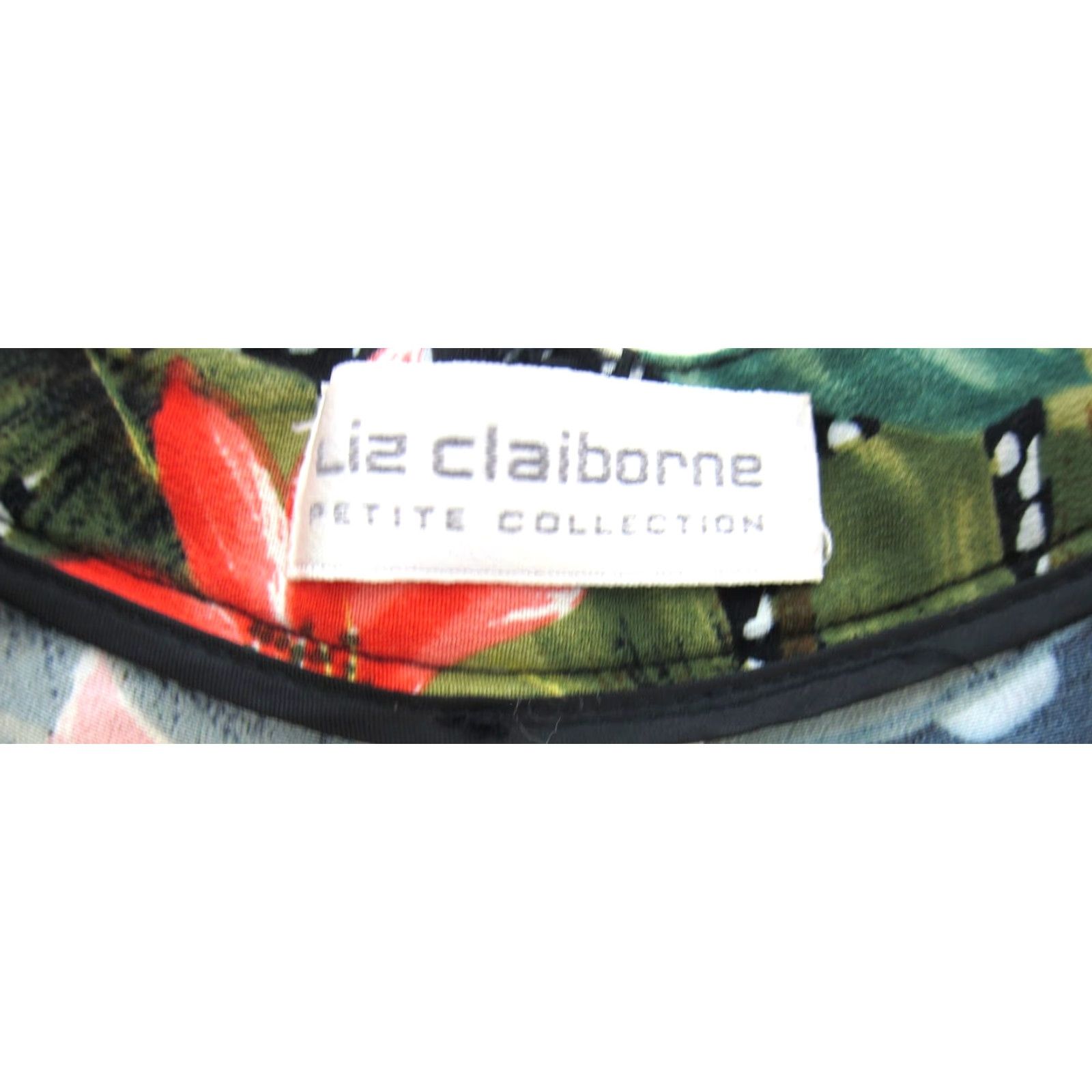 Liz Claiborne VTG Liz Claiborne Bermuda Shorts Floral Pocket High Rise Rayon Green Pink Yellow Small Womens Size 28" / US 6 / IT 42 - 4 Thumbnail