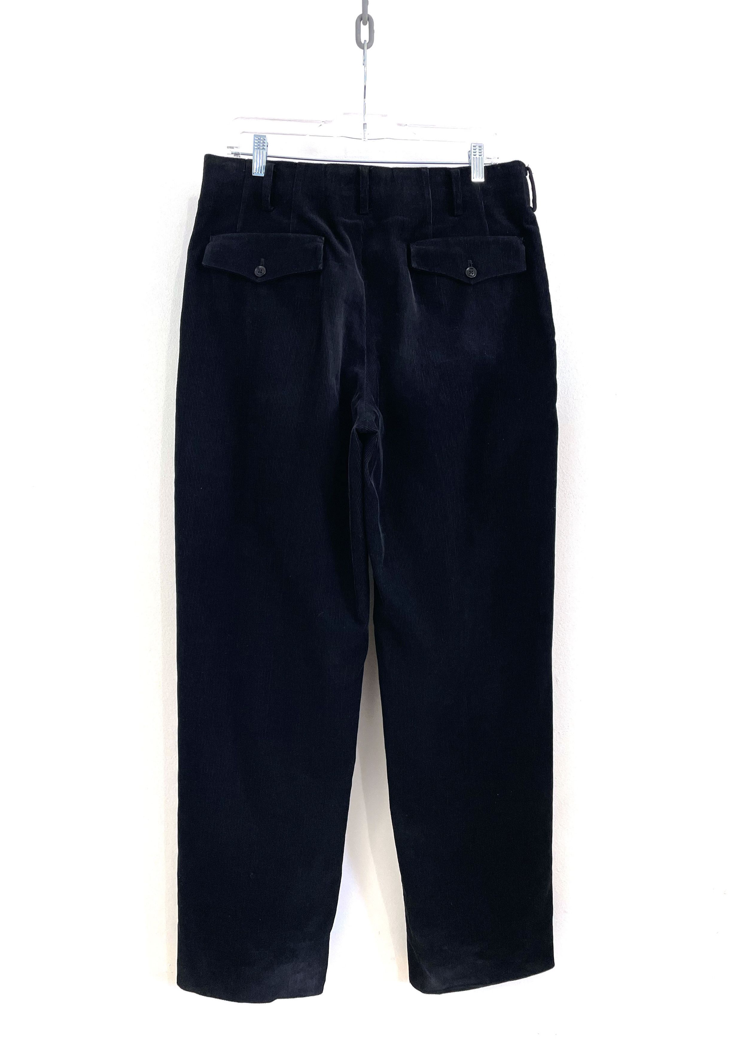 Yohji Yamamoto Pleated Corduroy Sample Pants Size US 32 / EU 48 - 5 Thumbnail
