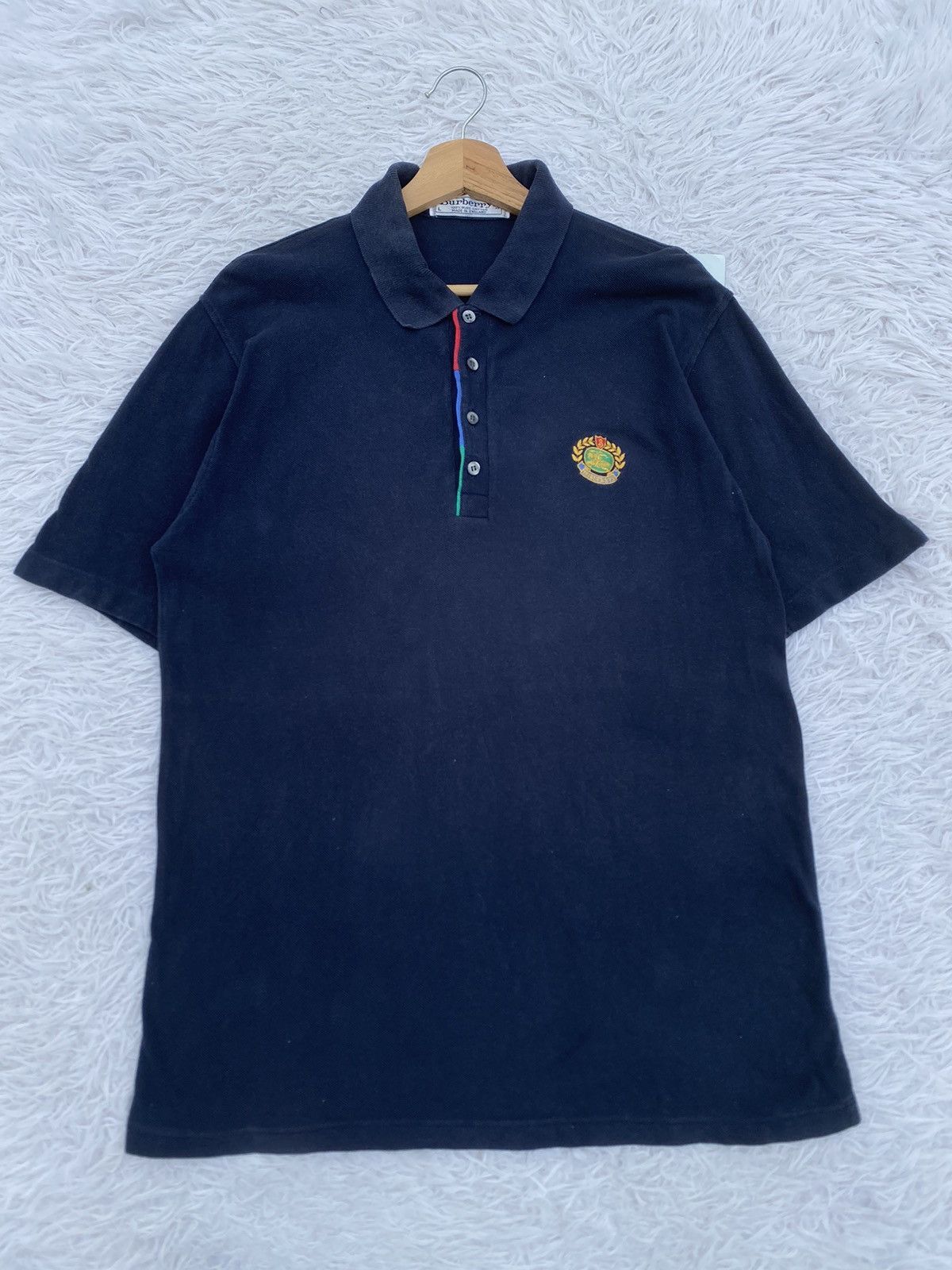 Rare Vintage Burberry Polo Tee