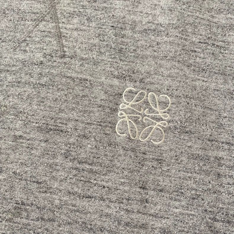 Loewe Loewe Embroidered printed grey hoodie Size S / US 4 / IT 40 - 3 Thumbnail