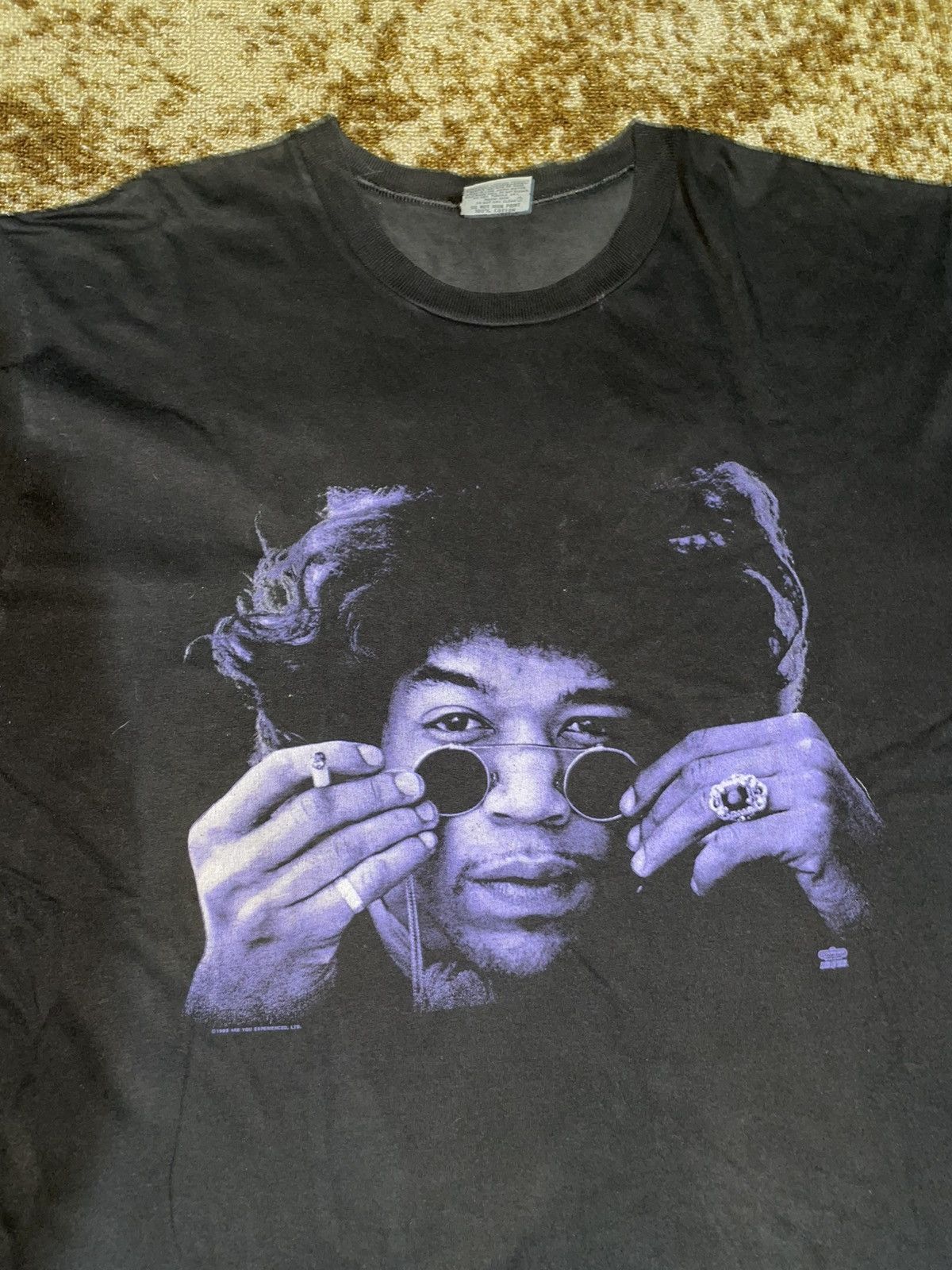 Band Tees Jimi hendrix Size US XL / EU 56 / 4 - 1 Thumbnail
