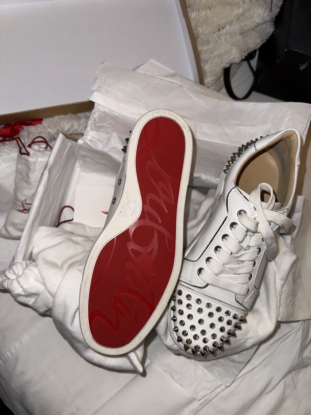 Christian Louboutin Vieira Sneakers Size US 8.5 / IT 38.5 - 2 Thumbnail