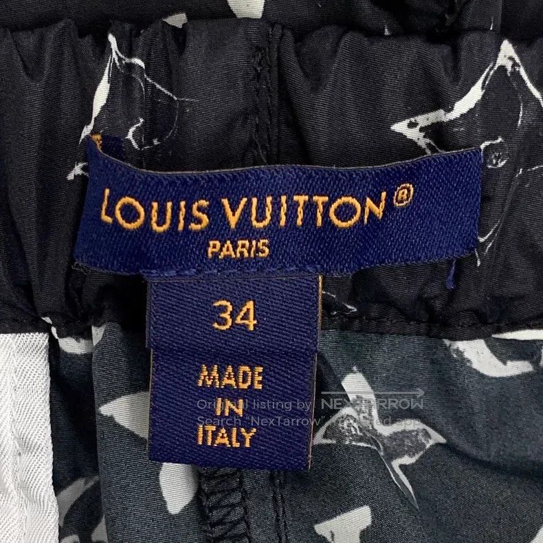Louis Vuitton Louis Vuitton 23 black logo full print corset slacks pants Size US 34 / EU 50 - 5 Thumbnail