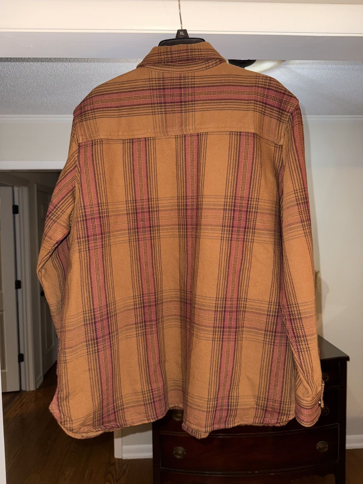 Carhartt Brown and Red Carhartt Shacket Size US L / EU 52-54 / 3 - 2 Thumbnail