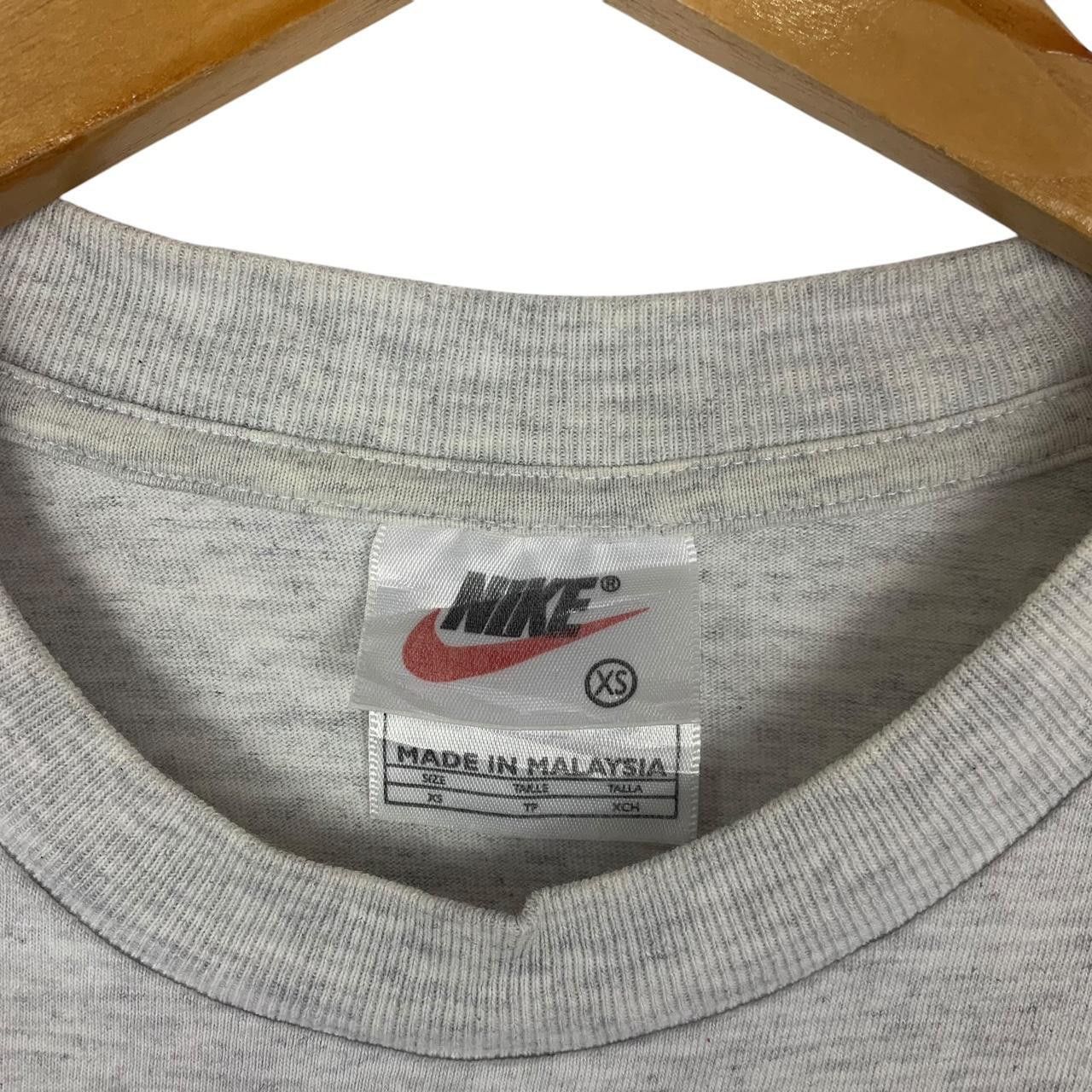 Vintage Vintage 90’ NIKE SWOOSH LOGO Center Basketball Tee Shirt Top Size US XS / EU 42 / 0 - 3 Thumbnail