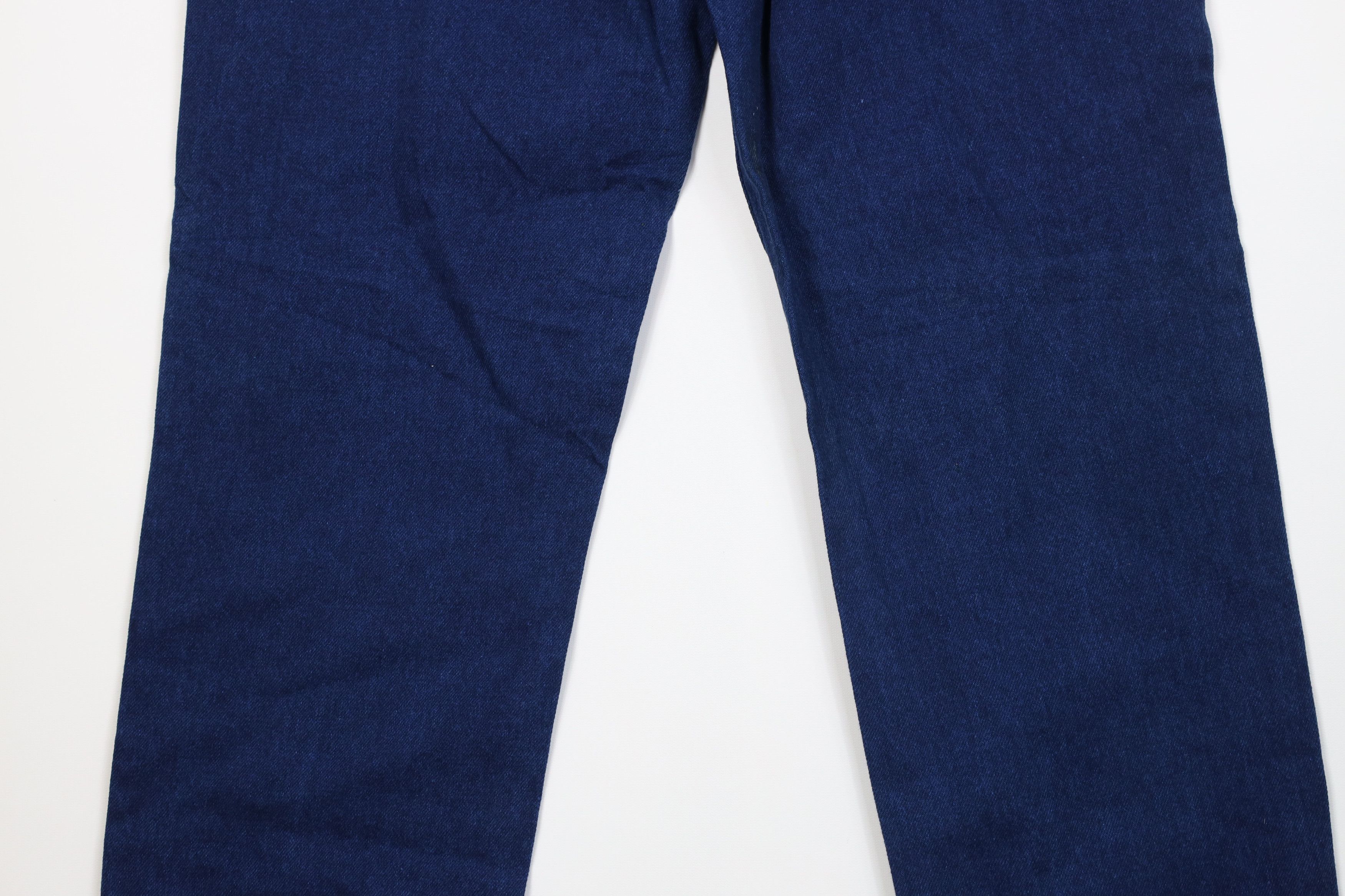 Lee Deadstock Vintage 90s Lee Tapered Leg Denim Jeans Blue USA Size US 36 / EU 52 - 13 Thumbnail
