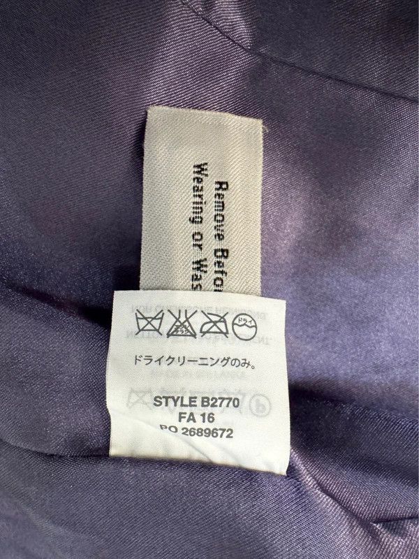 J.Crew J. Crew Stadium Cloth by Nello Gori Wool Coat Violet M new Size M / US 6-8 / IT 42-44 - 11 Thumbnail
