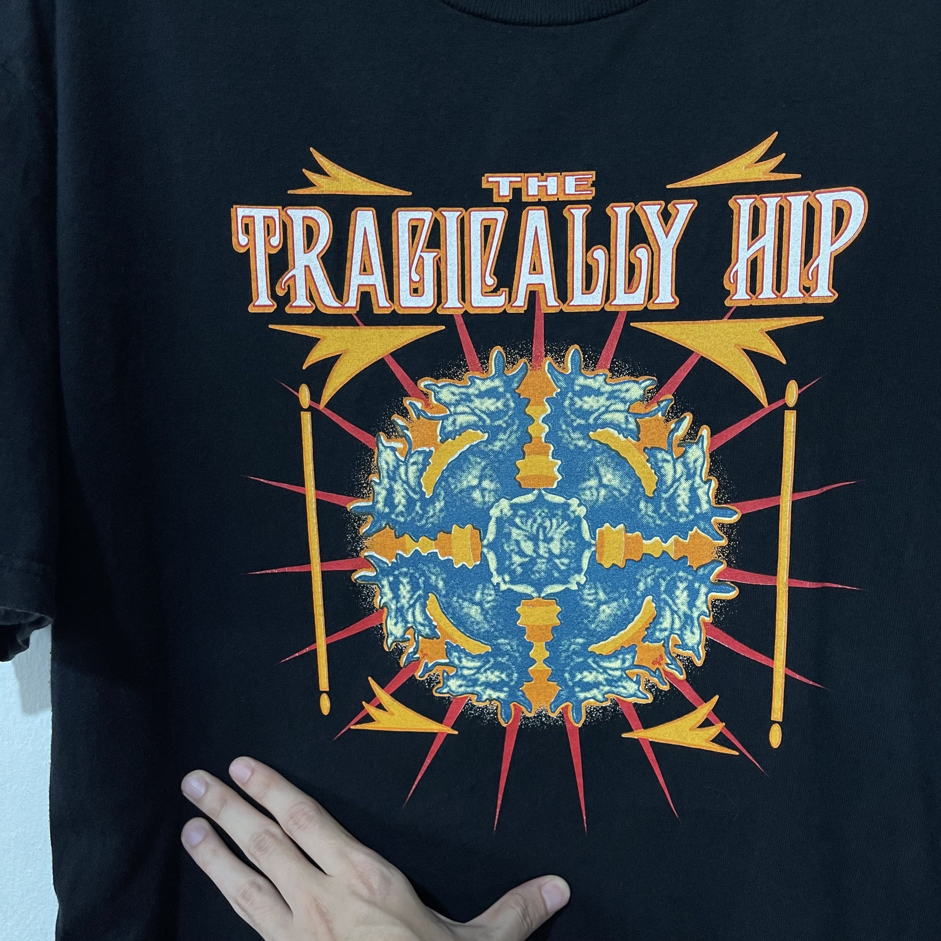 Vintage Vintage 2006 The Tragically Hip Summer Fling Tour T-Shirt Size US L / EU 52-54 / 3 - 2 Thumbnail