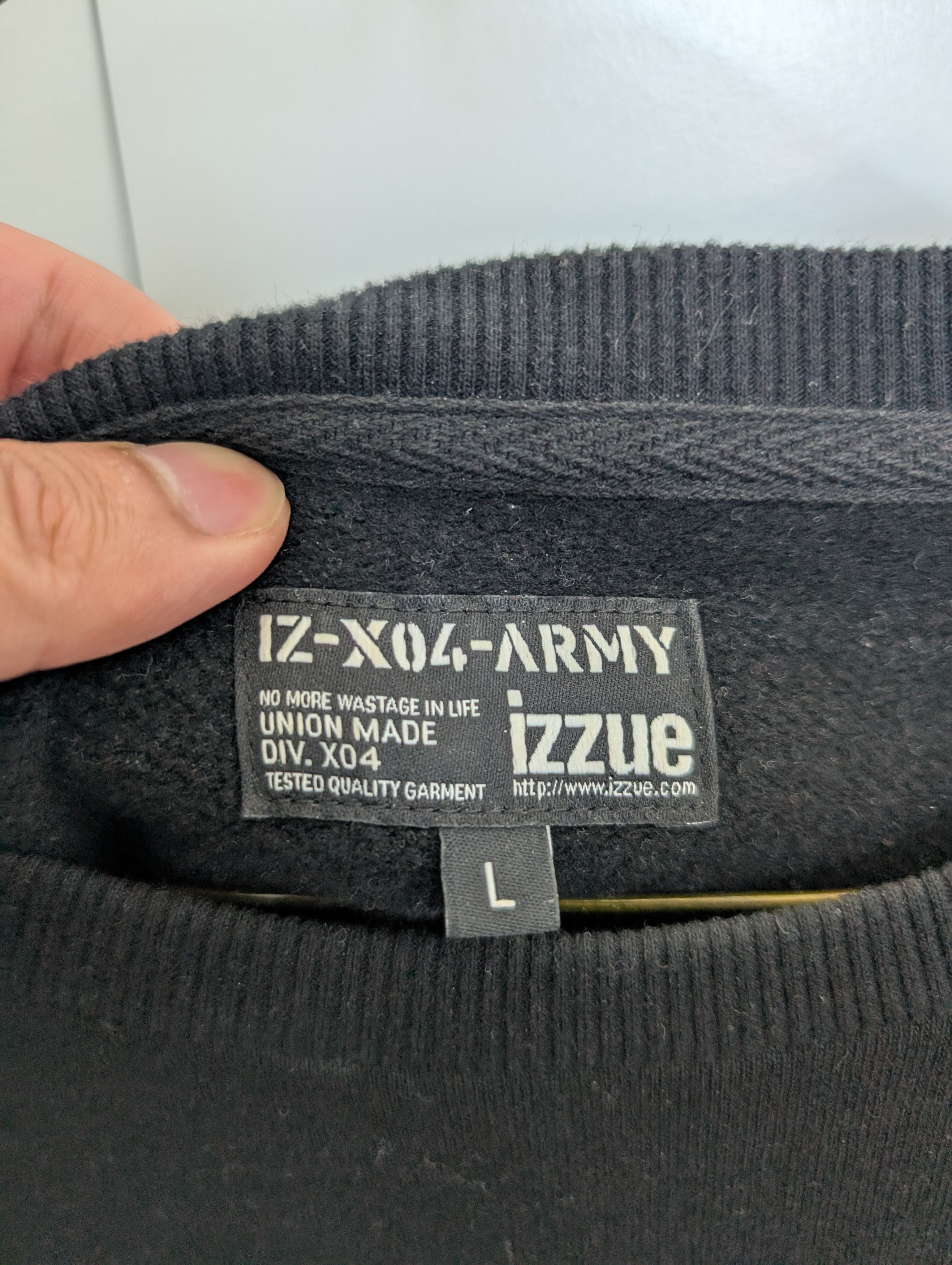 izzue Izzue "ARMY" Sweatshirt Size US L / EU 52-54 / 3 - 2 Thumbnail