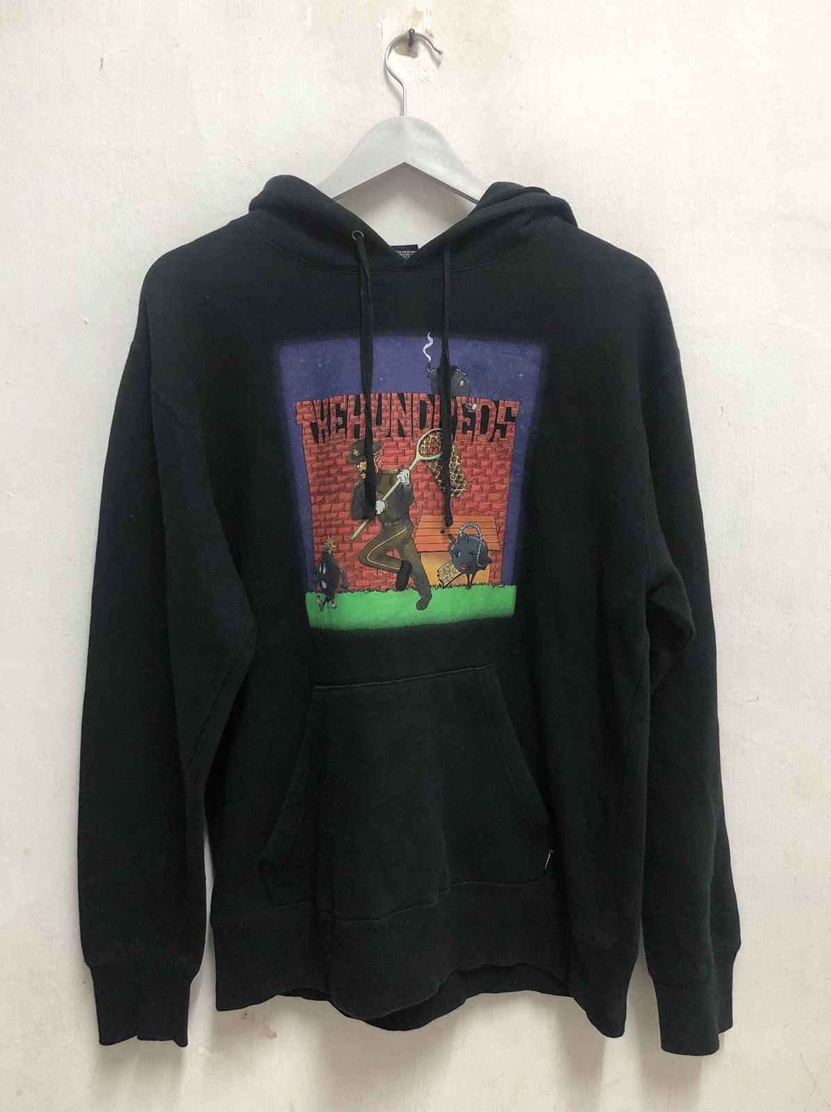 The Hundreds × Vintage Vtg the hundreds hoodie Size US L / EU 52-54 / 3 - 1 Thumbnail