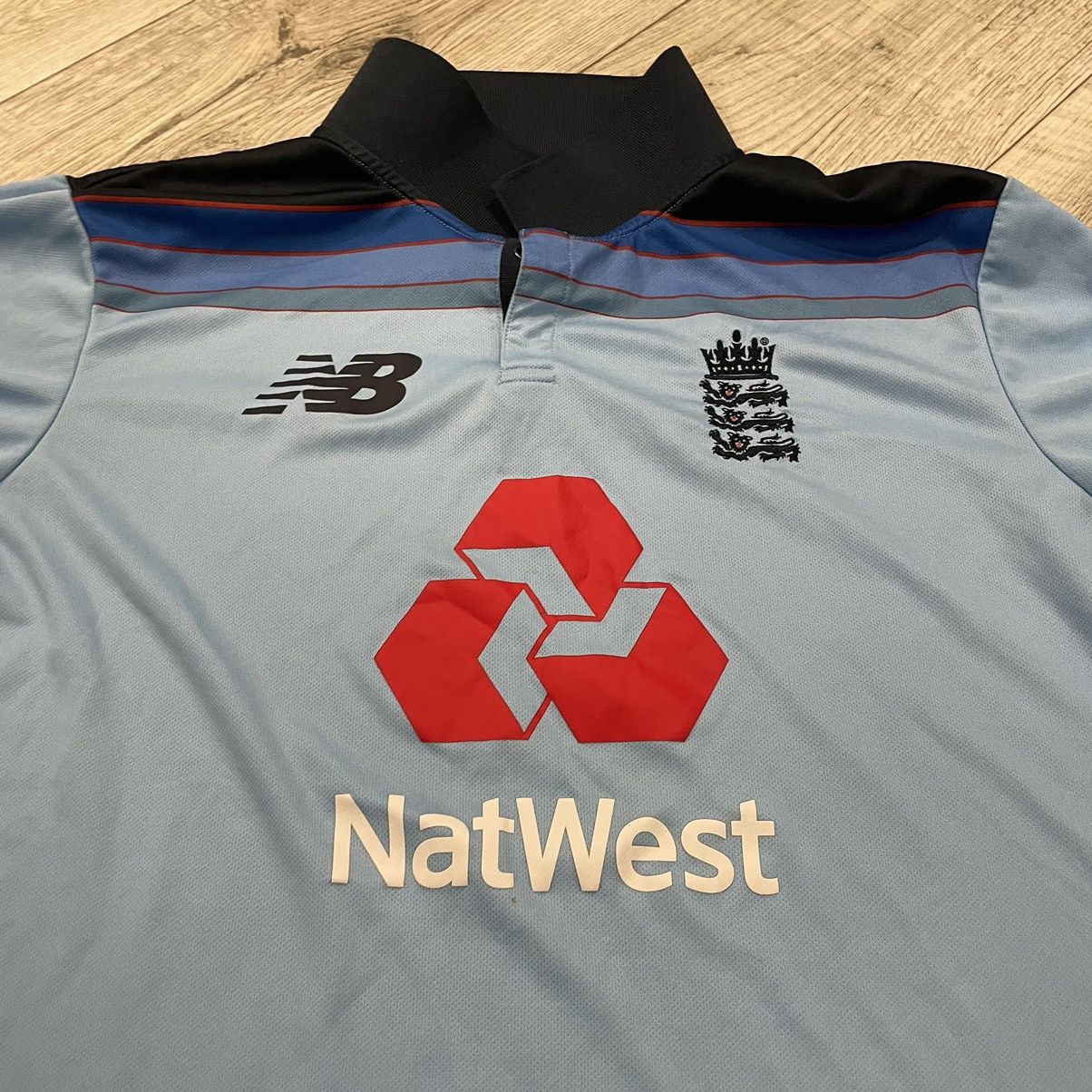 New Balance New Balance NatWest England soccer tee jersey shirt British Size US XL / EU 56 / 4 - 2 Thumbnail