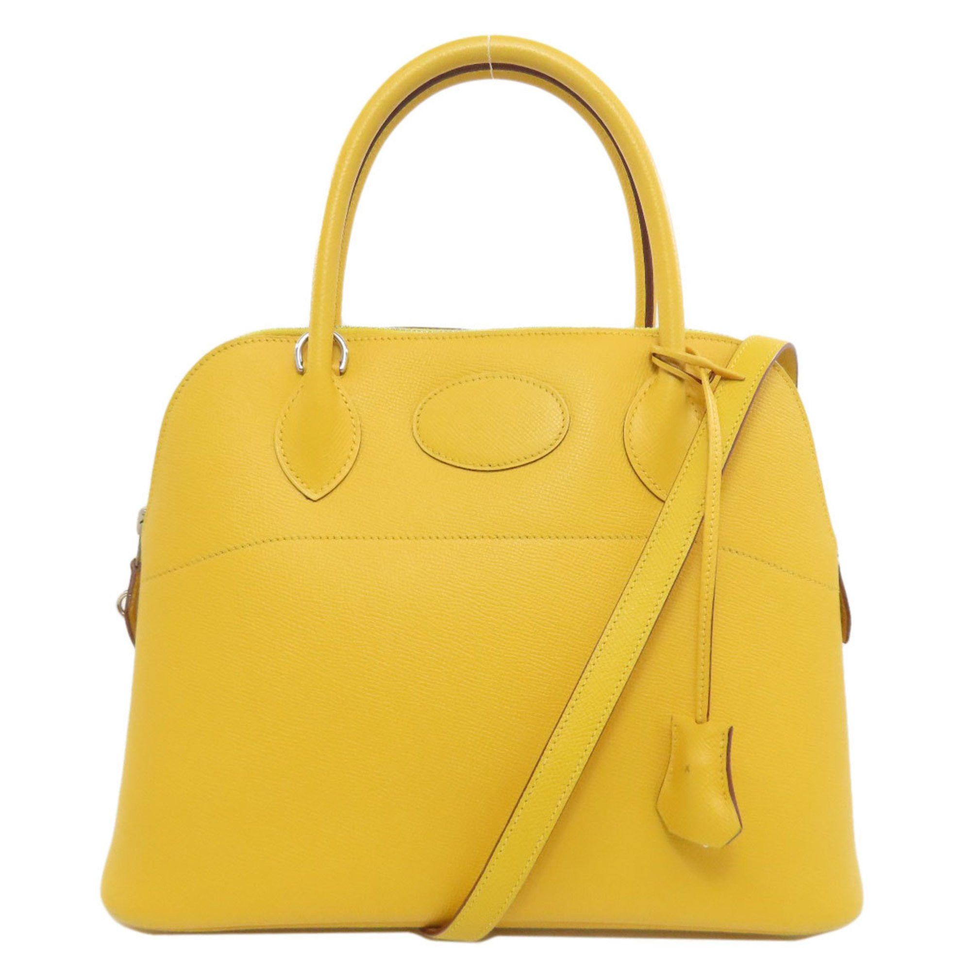Hermes Bolide 31 Tote Bag Epson Women's Hermes in Yellow