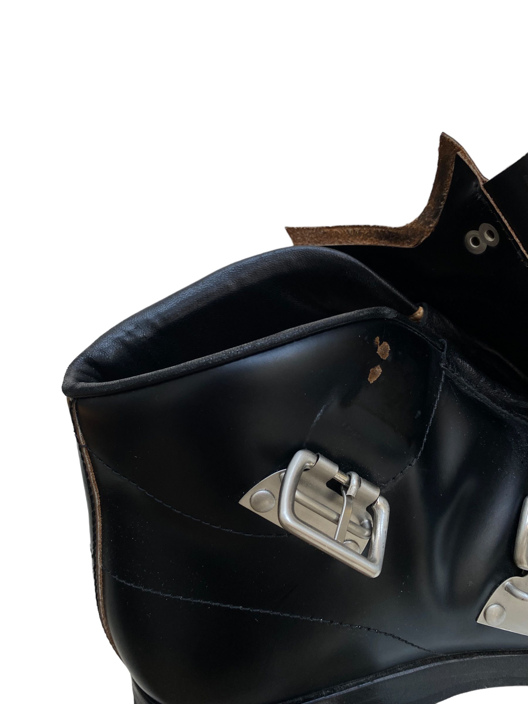 Jil Sander FW 2020 Black Leather Double Buckle Boots Size US 9 / EU 42 - 14 Thumbnail
