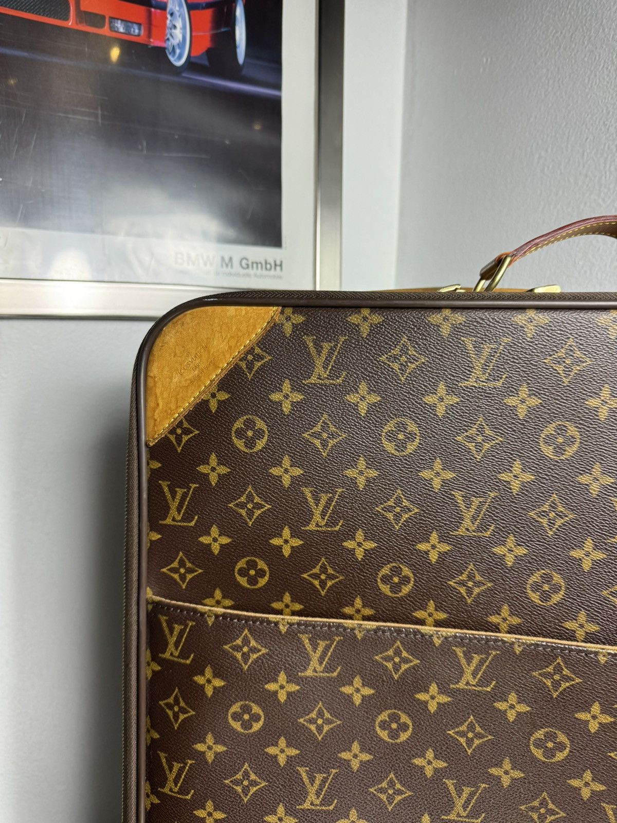 Louis Vuitton Louis Vuitton Monogram Leather Pegas 55 Rolling Suitcase Size ONE SIZE - 11 Thumbnail