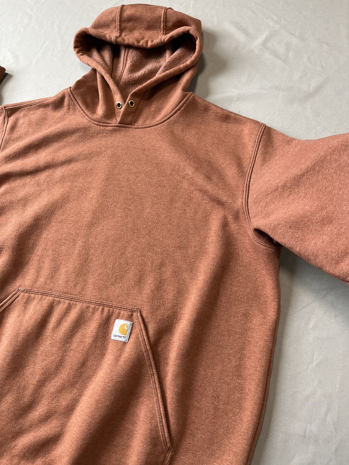 Carhartt CARHARTT Logo on the sleeve Work Massive Hoodie Size US XL / EU 56 / 4 - 7 Thumbnail