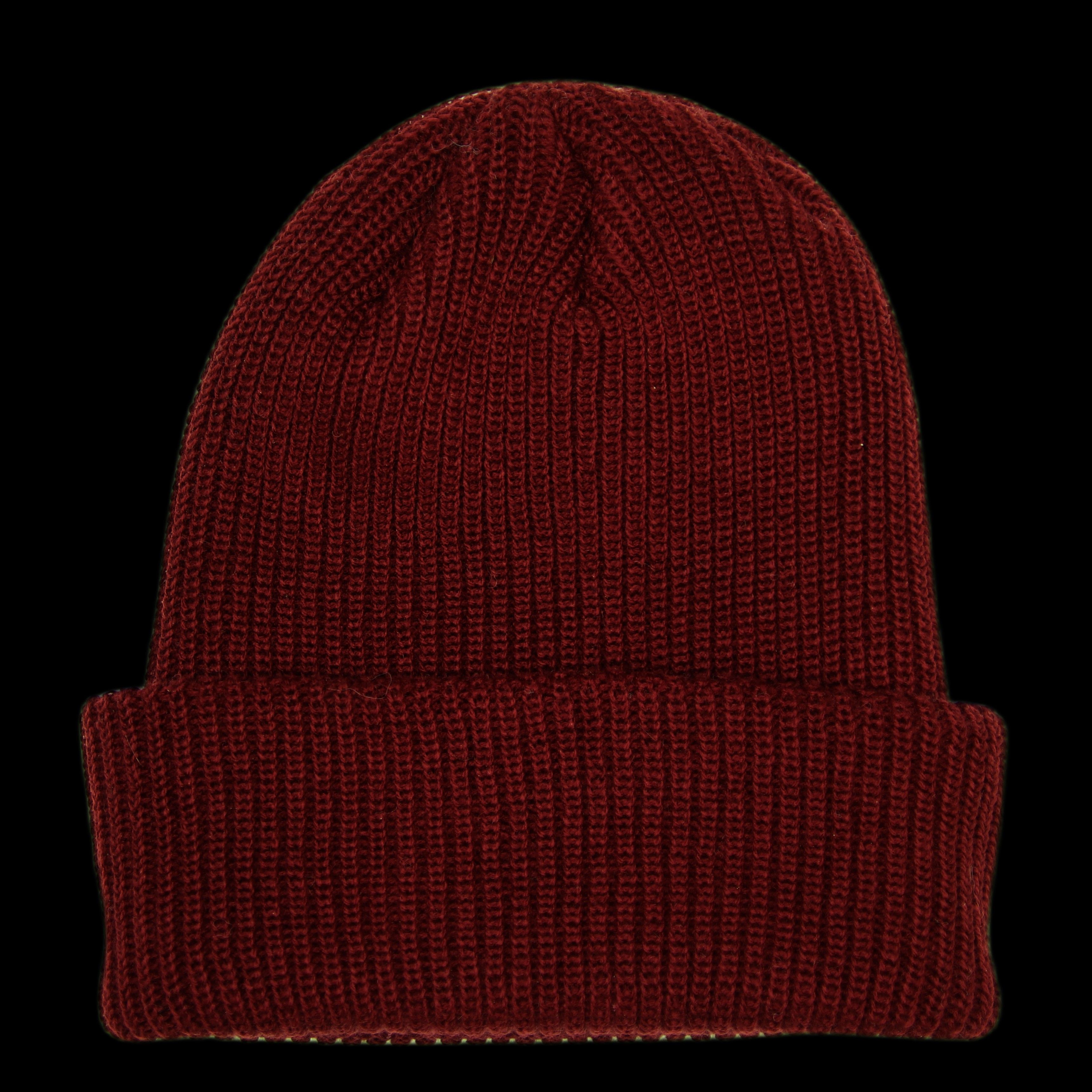 Santa Cruz Skateboards Santa Cruz Outline Dot Logo Beanie burgundy maroon Size ONE SIZE - 2 Thumbnail