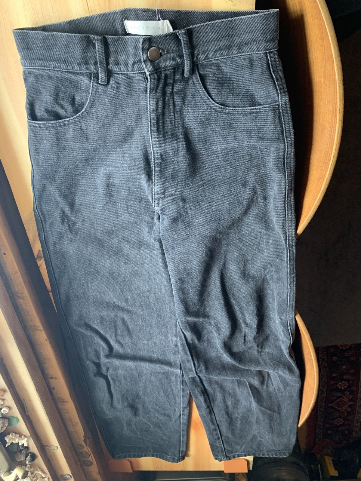 Other Micaela Greg Faded Black Panel Jean Size 26" / US 2 / IT 38 - 4 Thumbnail