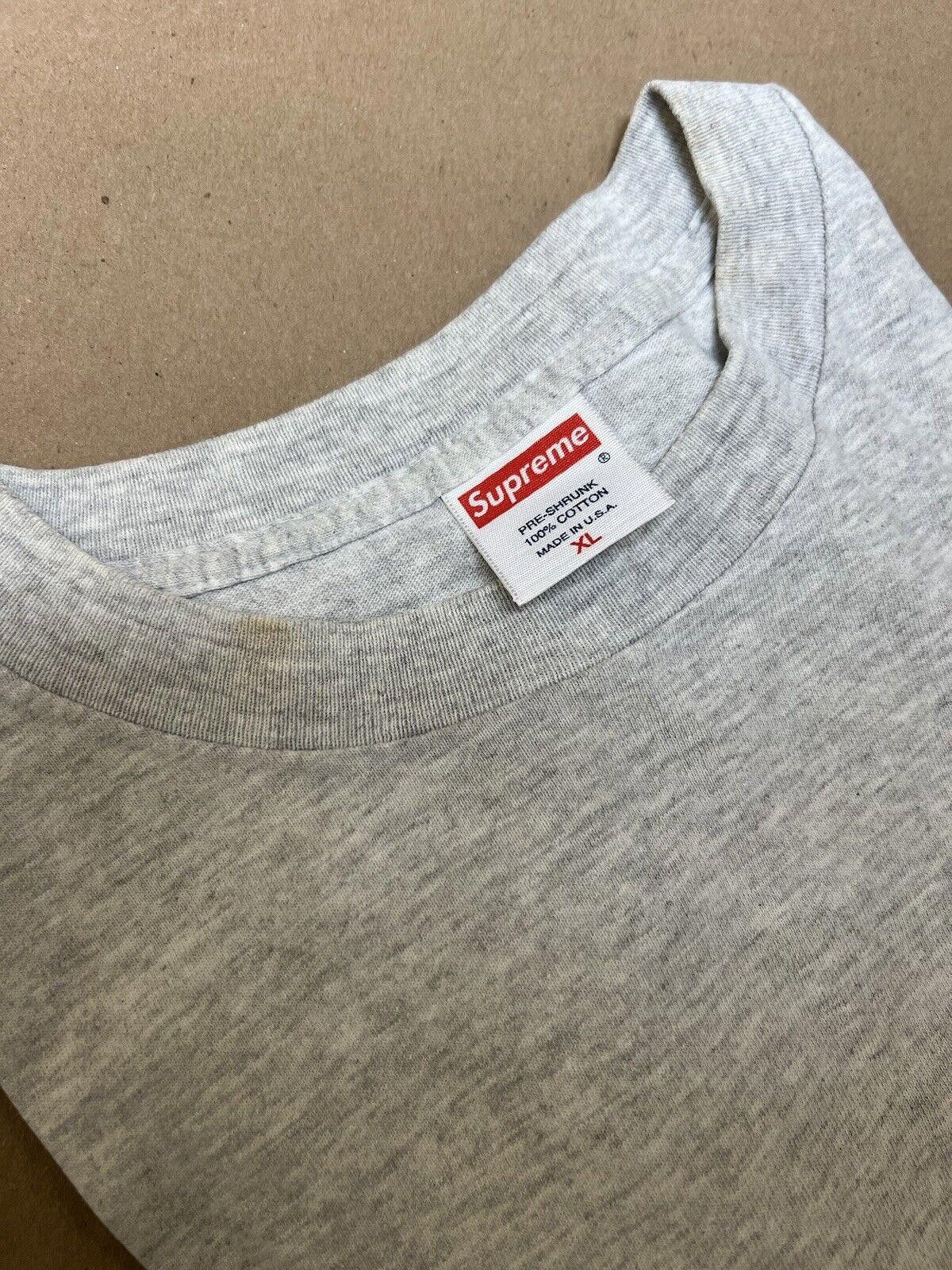 Supreme SS03 Supreme Charlie Chaplin Tee Grey Size XL 2003 Size US XL / EU 56 / 4 - 9 Thumbnail