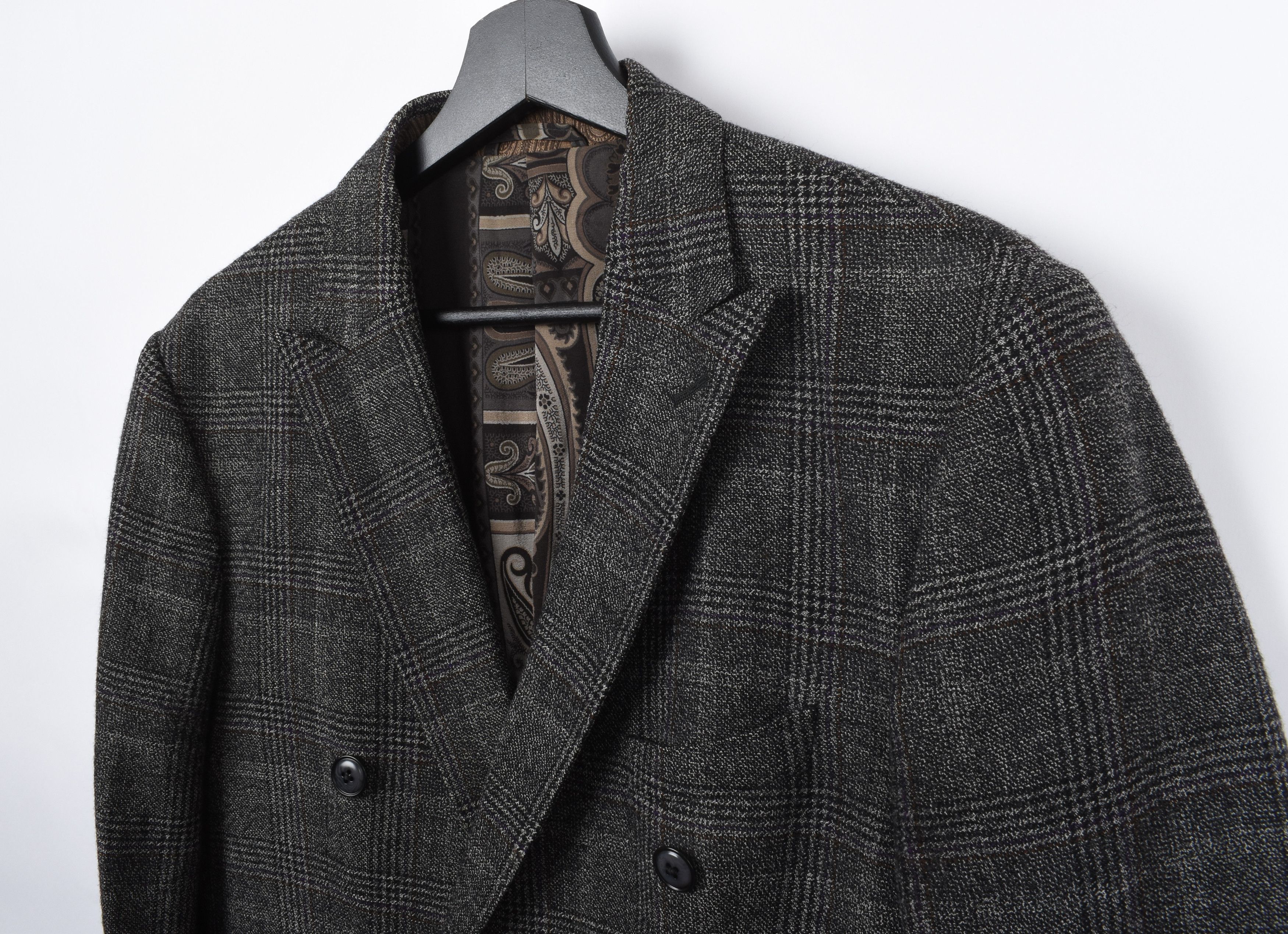 Etro Etro Men Jacket blazer check double breasted Size M, S2067 Size US M / EU 48-50 / 2 - 2 Thumbnail