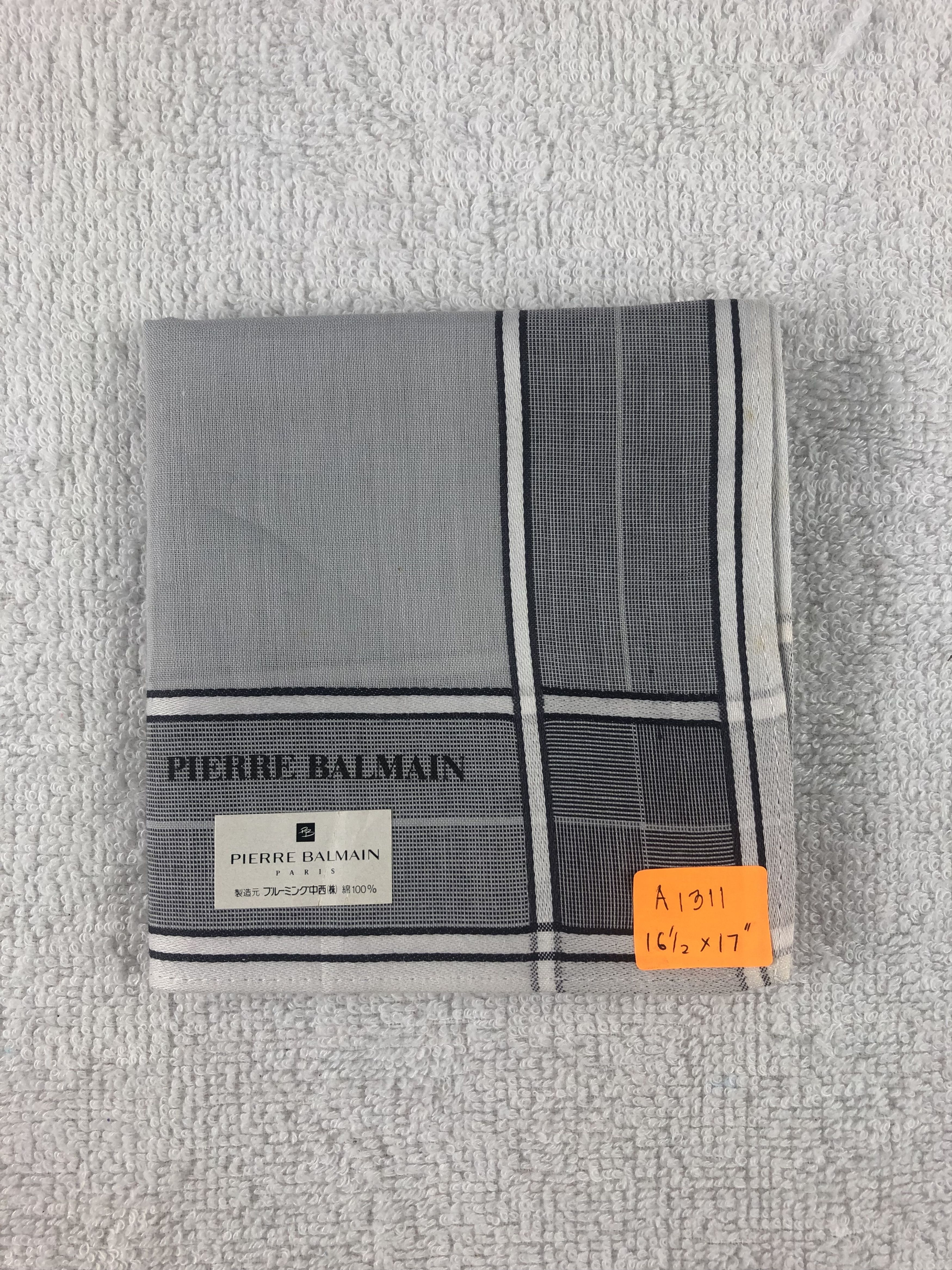 Pierre Balmain × Vintage Pierre Balmain Handkerchief / Bandana / Neckerchief Size ONE SIZE - 6 Thumbnail
