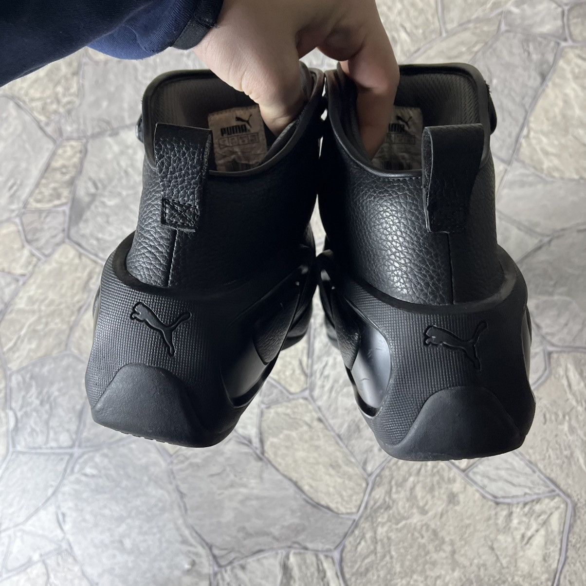 Puma Puma Ducati Leather Motorcycle Boots Black Size US 11.5 / EU 44-45 - 10 Thumbnail