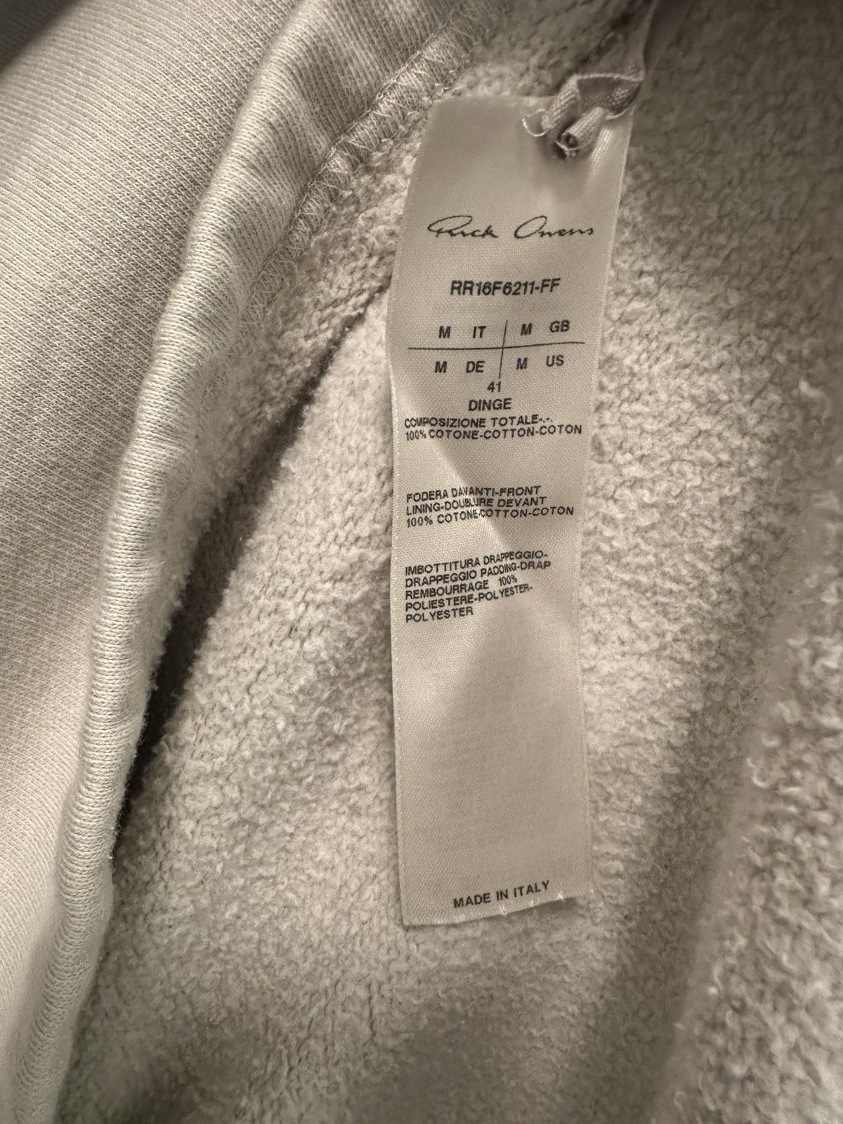 Rick Owens Rick Owens Mastodon FW16 Sweater Size US M / EU 48-50 / 2 - 8 Thumbnail