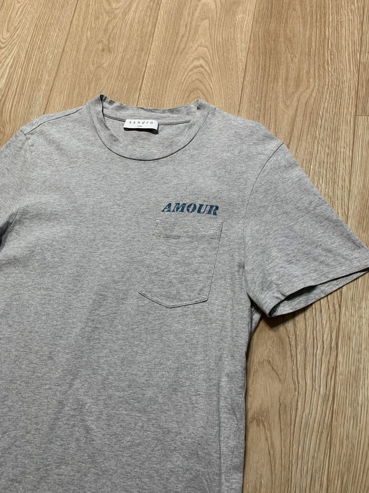 Sandro Sandro Amour Pocket T-Shirt Size S Size US S / EU 44-46 / 1 - 2 Thumbnail
