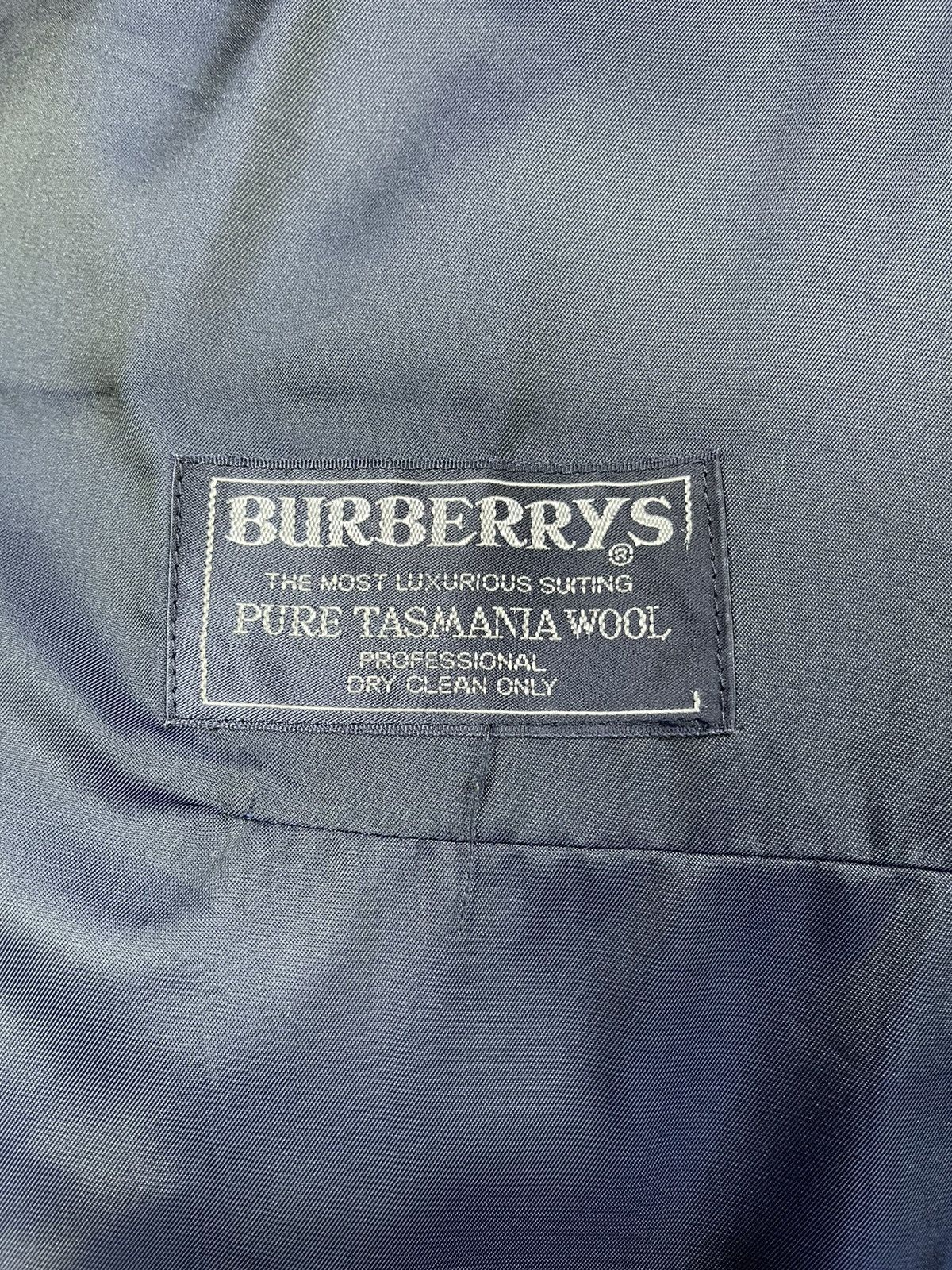 Burberry BURBERRY PURE TASMANIA WOOL DOUBLE BREASTED Size 44R - 11 Thumbnail