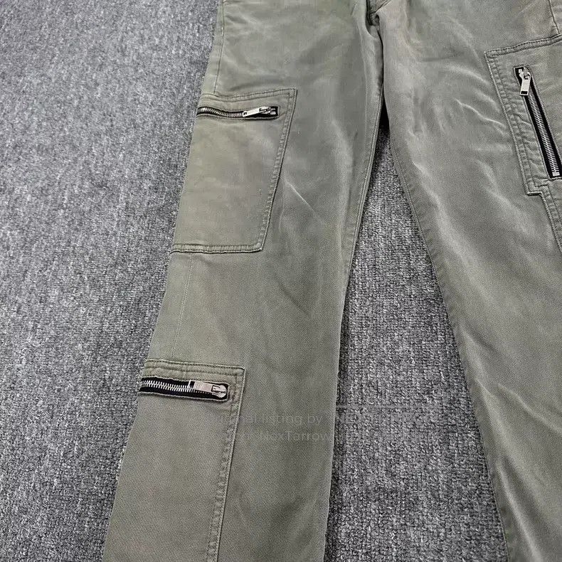 Other Dior Army green, erosion, multi-zipper, overalls Size US 31 - 4 Thumbnail
