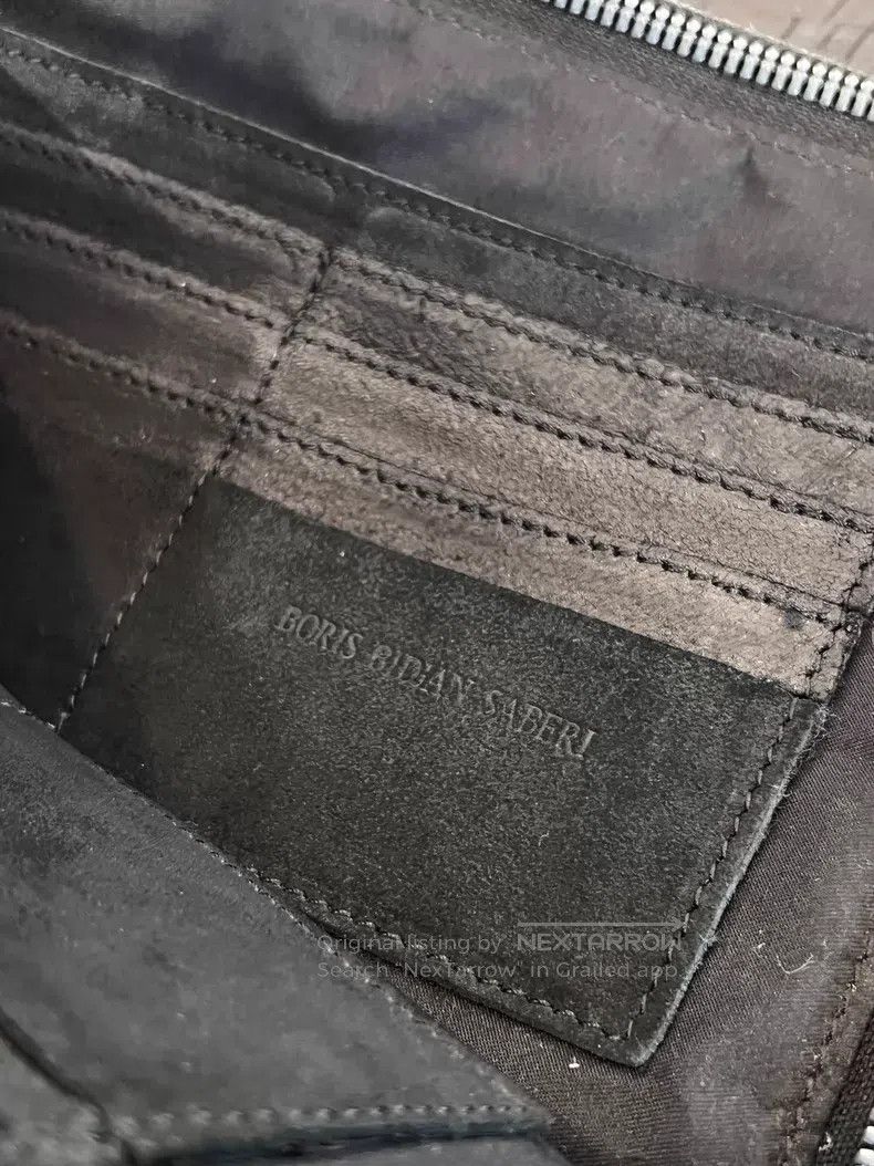 Boris Bidjan Saberi Boris Bidjan Saberi 11by bbs mainline suede wallet with pa Size ONE SIZE - 3 Thumbnail