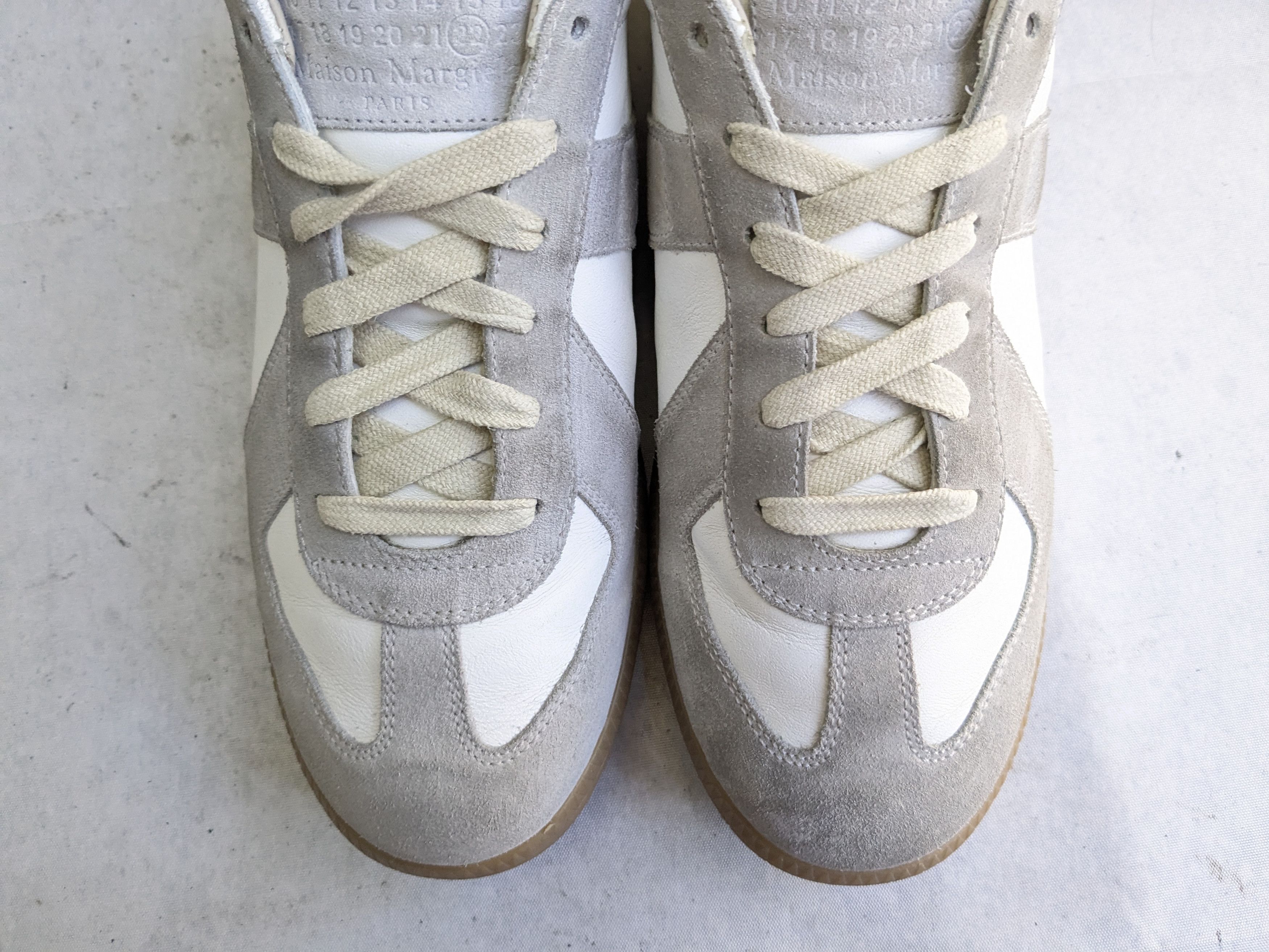Maison Margiela Maison Margiela Replica GAT White Gray 8 41 Low Tops Gum Size US 8 / EU 41 - 2 Thumbnail
