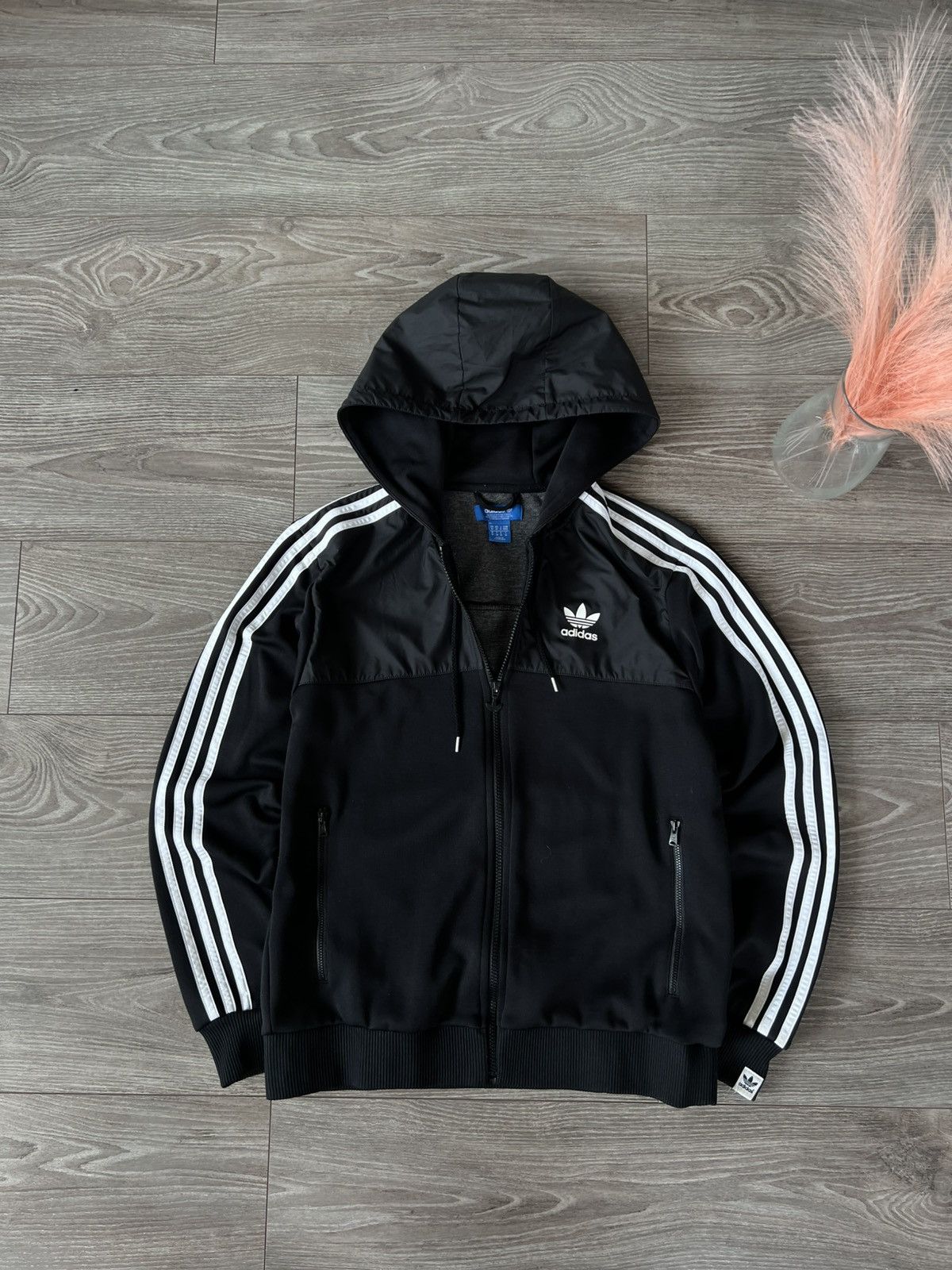 Adidas Archival Adidas Three Stripes Avant Garde Nylon Jacket Size US M / EU 48-50 / 2 - 1 Thumbnail