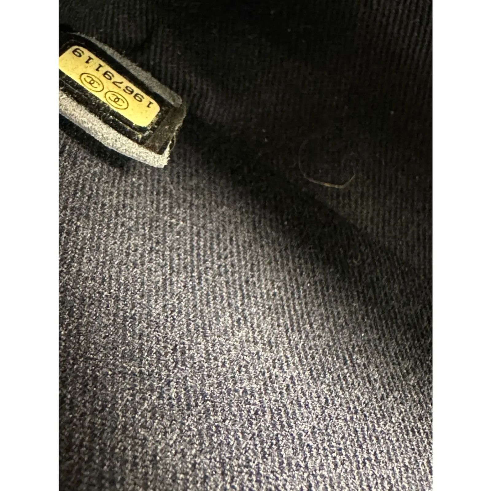 CHANEL Caviar Stitched Medium Boy Flap Shoulder Bag Black