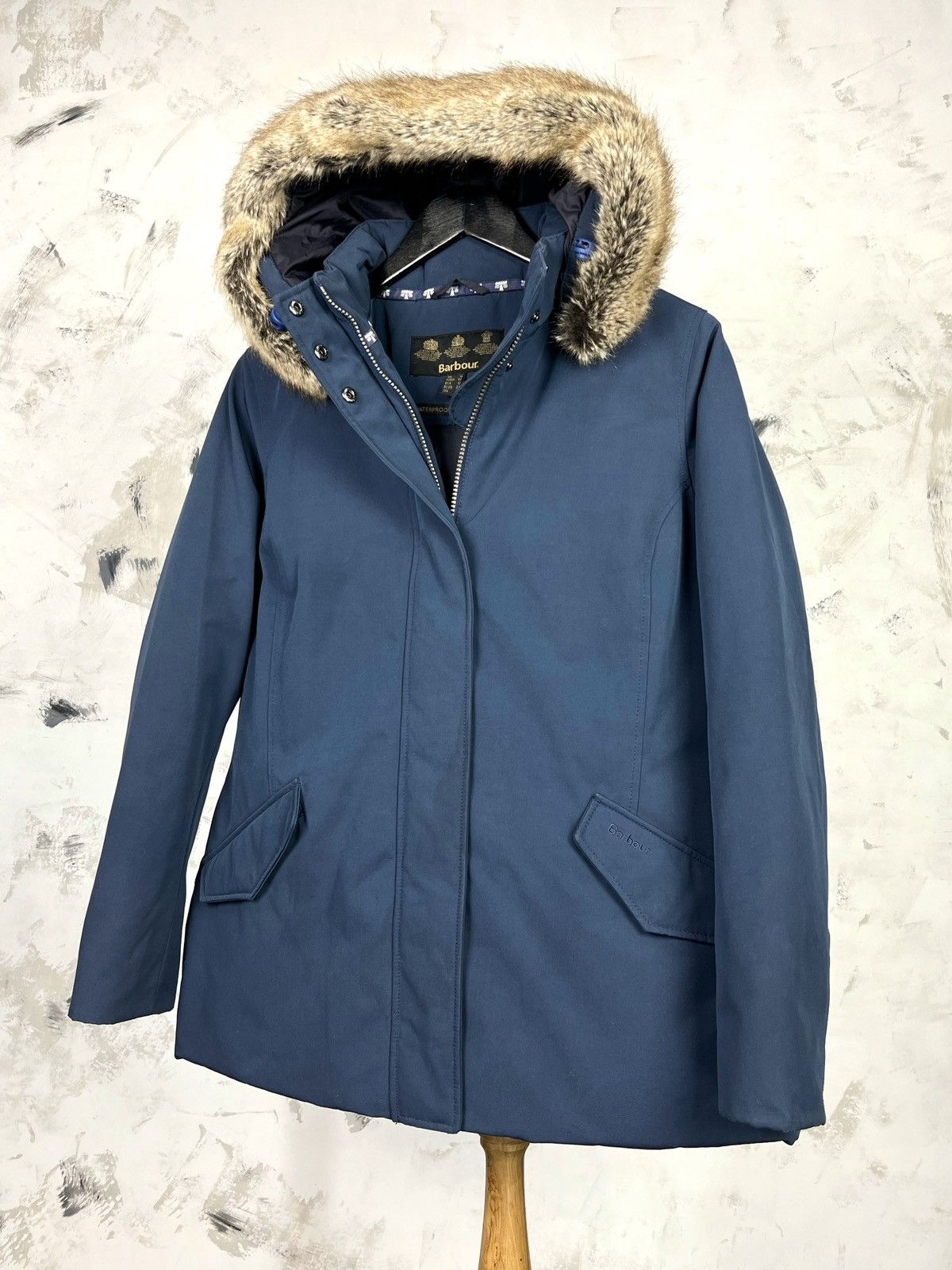 Barbour Barbour Cheviot Wb Parka Jacket UK 16 USA 12 Size XL / US 12-14 / IT 48-50 - 1 Thumbnail