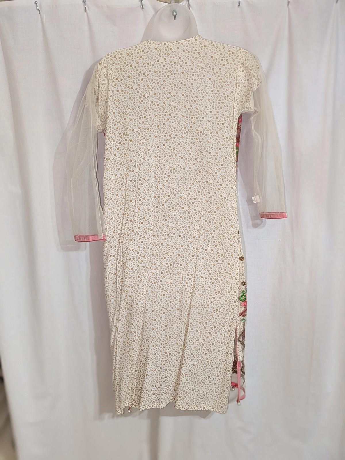 Designer DANISH Girls 16 Embroidered Indian Pakistani Shalwar Kameez Size ONE SIZE - 9 Thumbnail