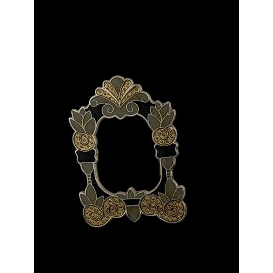 Other Vintage Floral Enamel Picture Frame Brooch Size ONE SIZE - 2 Thumbnail
