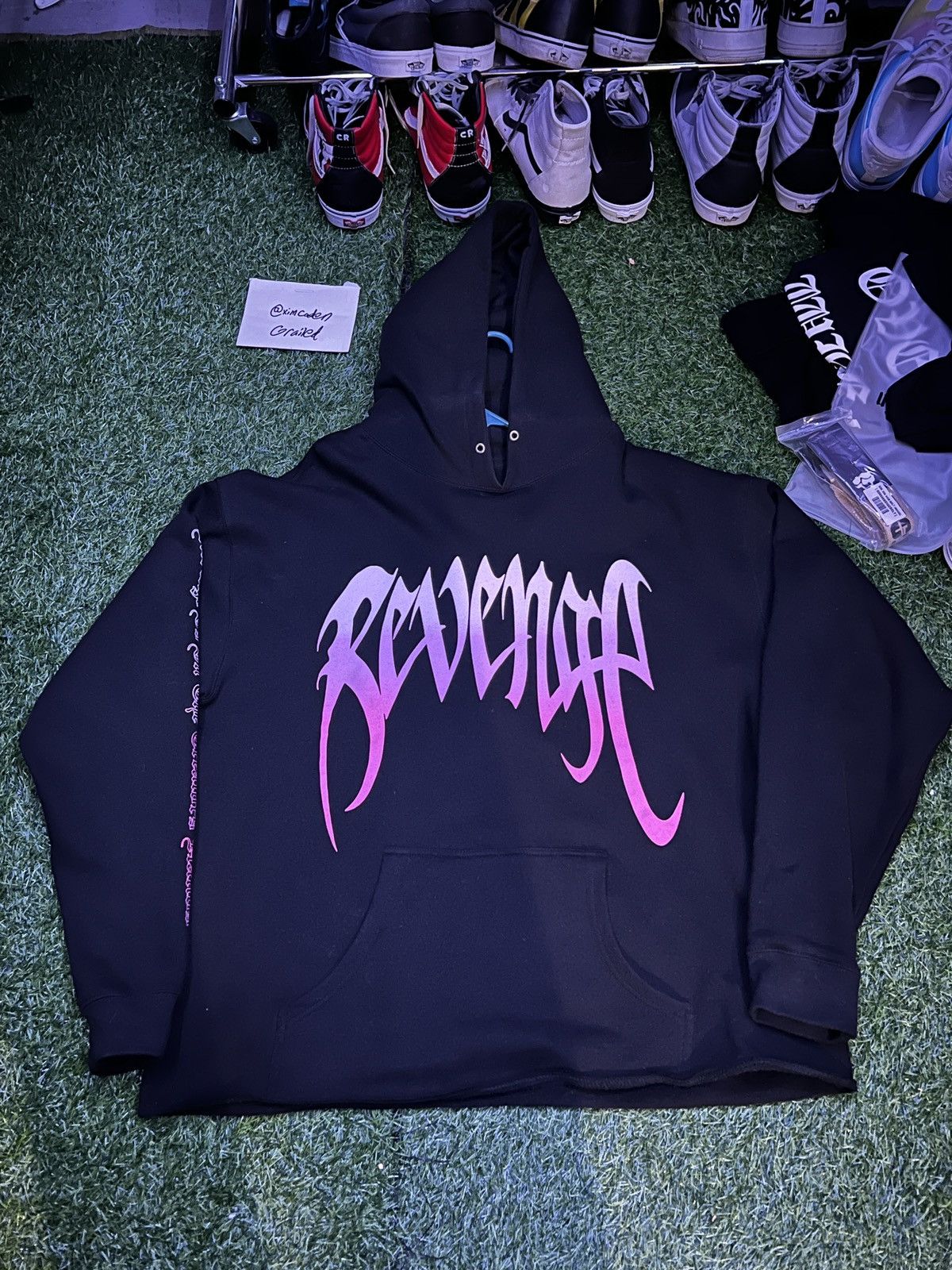 Pink revenge hoodie best sale