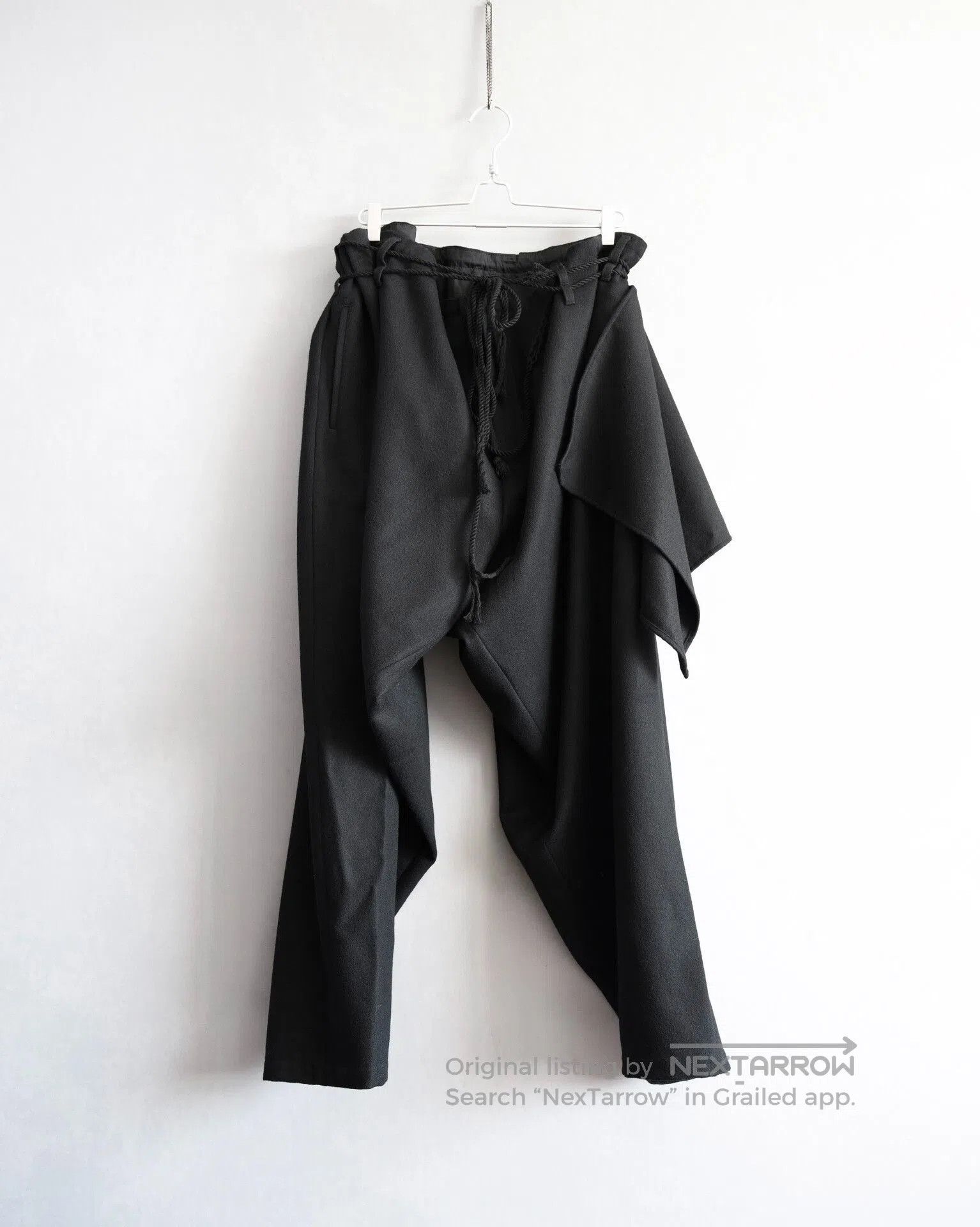 Yohji Yamamoto Yohji Yamamoto Dropped Crotch Pants. Size US 28 / EU 44 - 5 Thumbnail