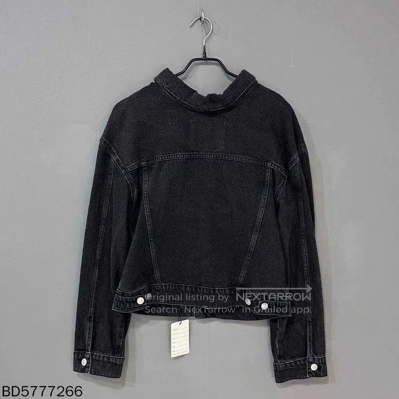 Balenciaga Balenciaga Black Denim Jacket . Size XS / US 0-2 / IT 36-38 - 3 Thumbnail