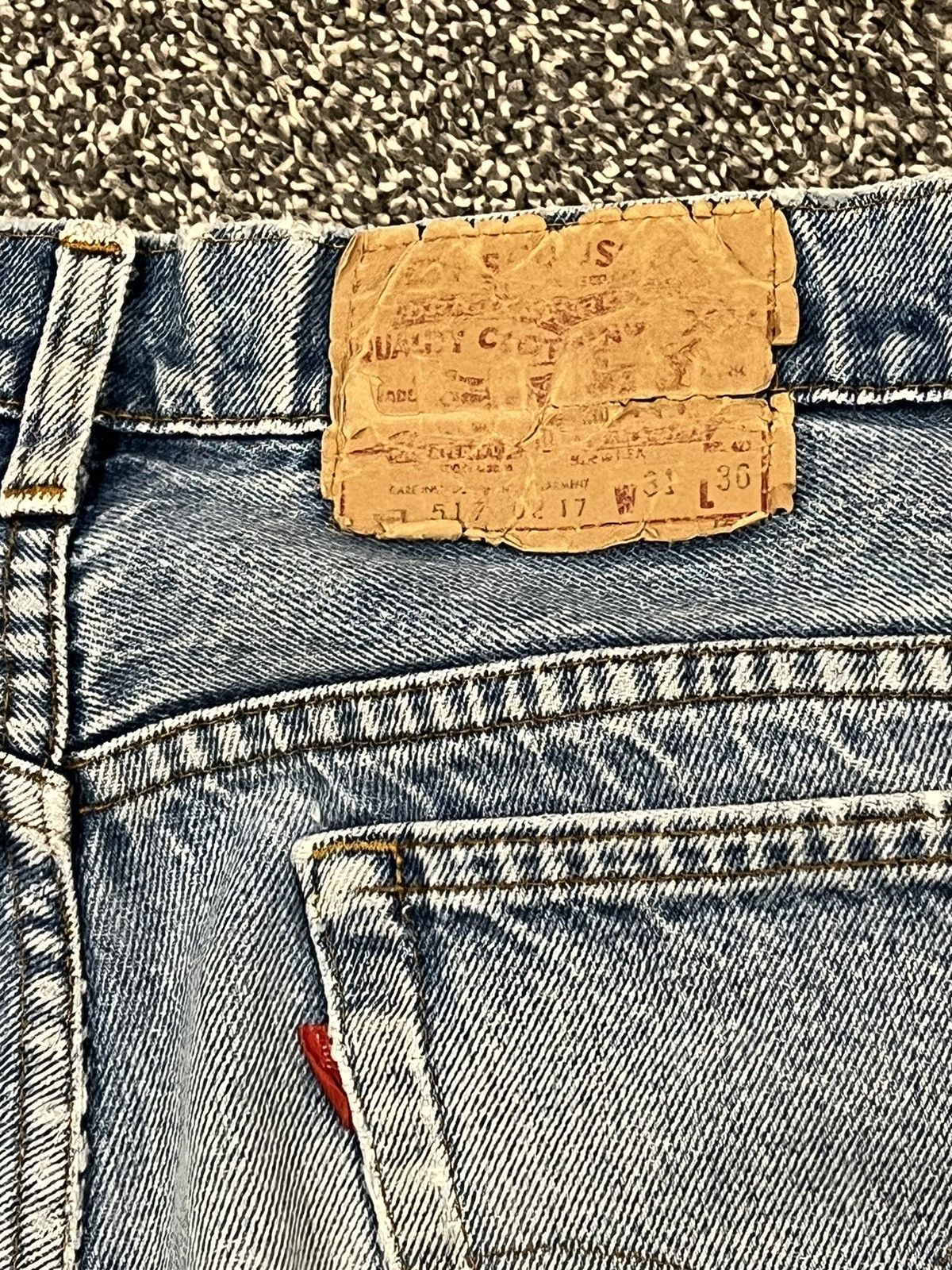 Levi's × Levi's Vintage Clothing × Vintage 1970s 517 Bootcut Levis Size US 30 / EU 46 - 11 Thumbnail