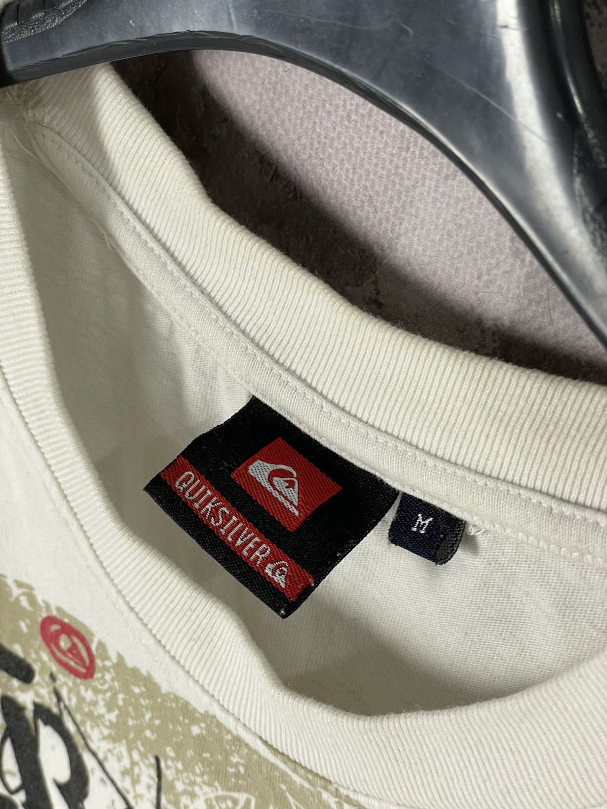 Quicksilver × Quiksilver × Vintage Vintage Quiksilver Spellout T-shirt y2k Size US M / EU 48-50 / 2 - 7 Thumbnail