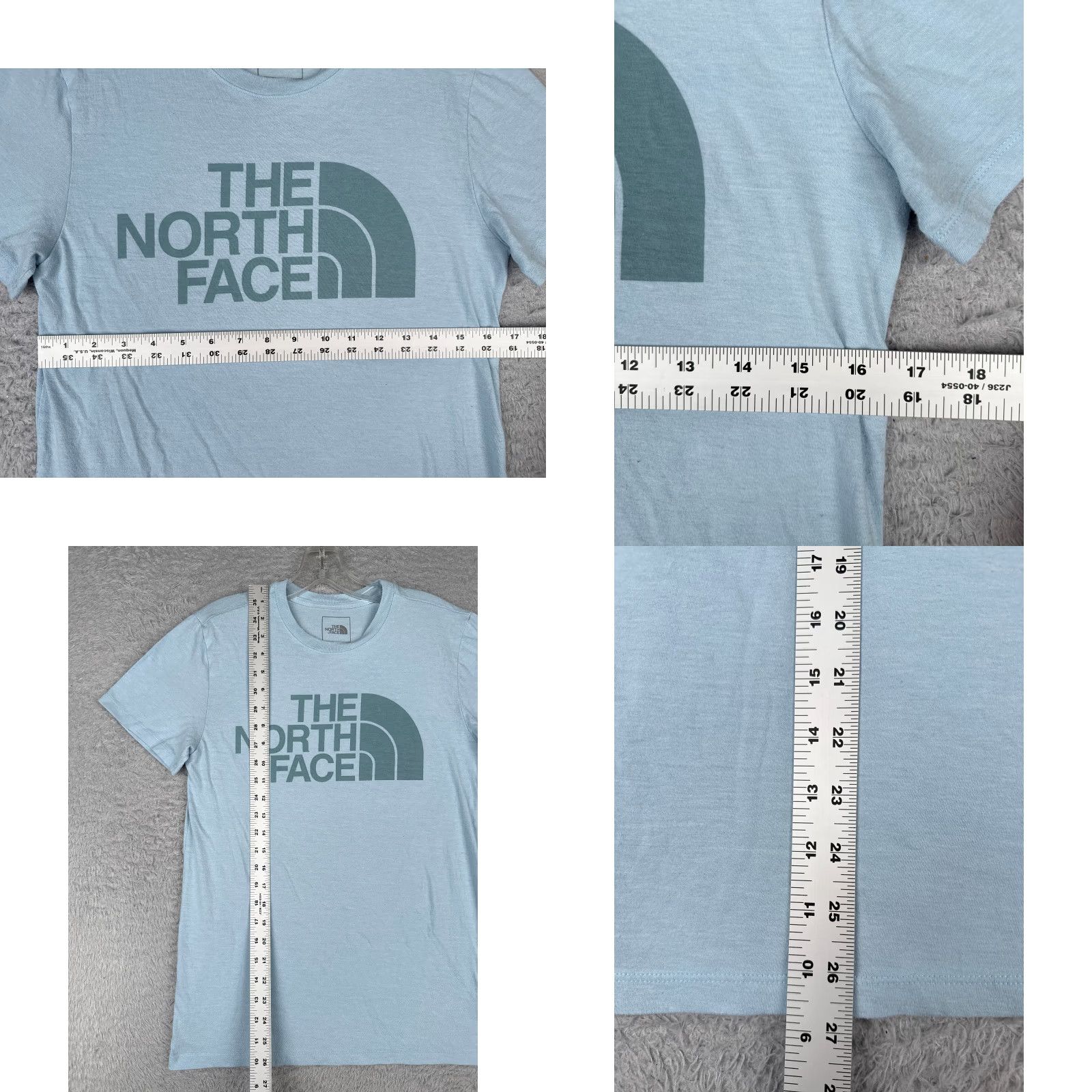 The North Face The North Face Shirt Men S Blue Short Sleeve Crew Neck Cotton Jersey Logo T-Shirt All Seasons Mens Size US S / EU 44-46 / 1 - 8 Thumbnail